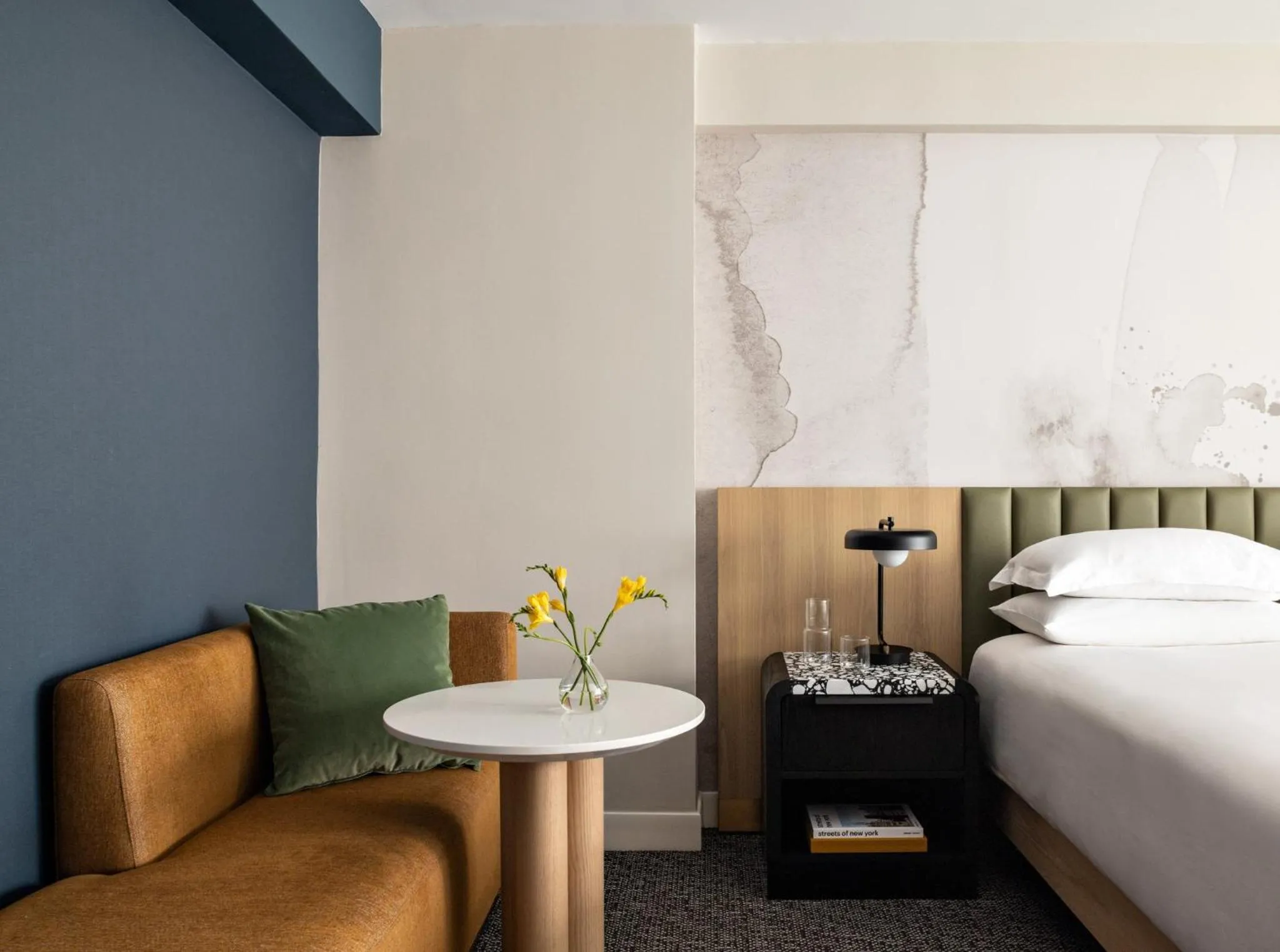 Photo of the whole room, Bed in Kimpton Theta New York - Times Square by IHG