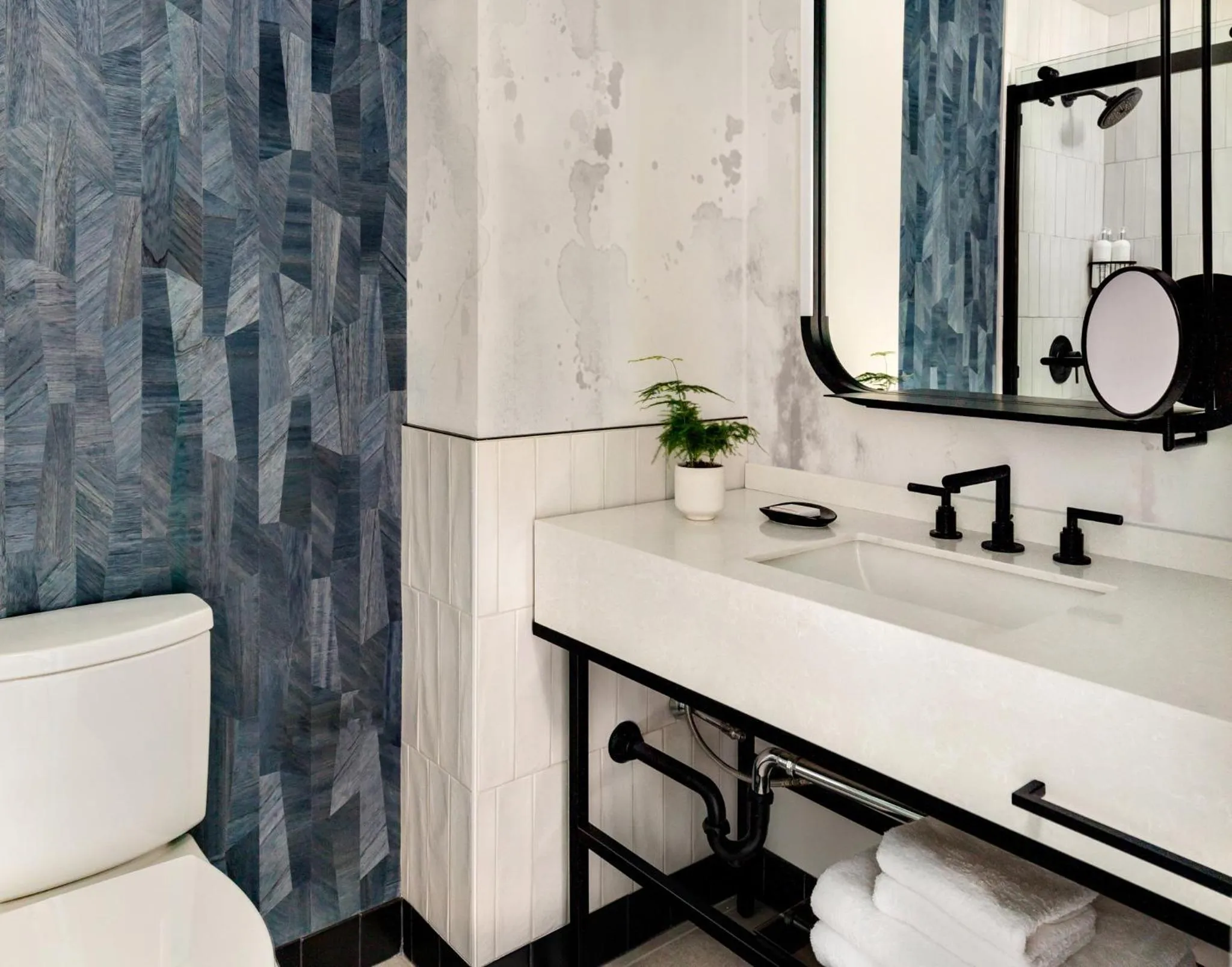 Bathroom in Kimpton Theta New York - Times Square by IHG