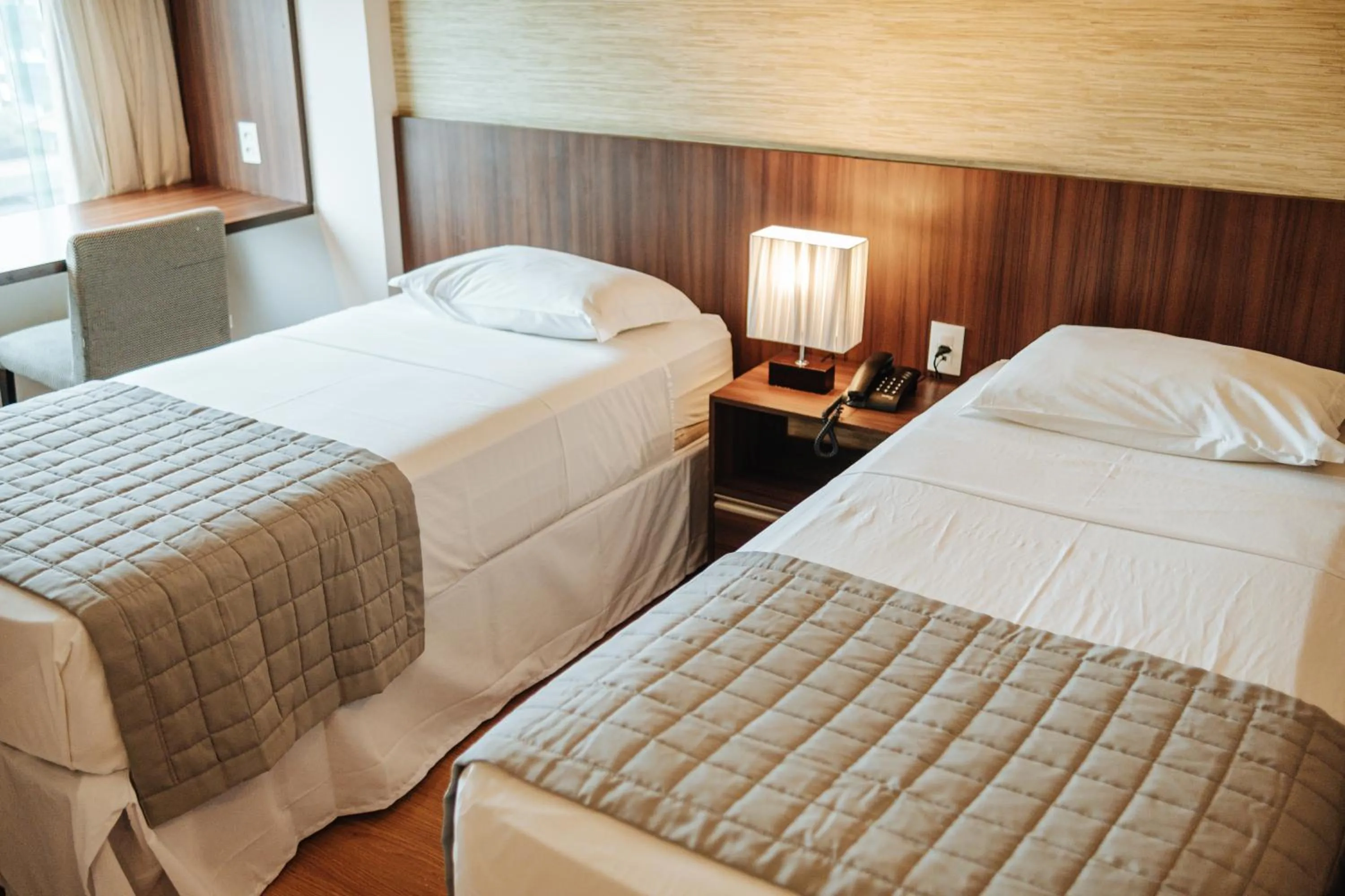 Bed in Hotel Serrano