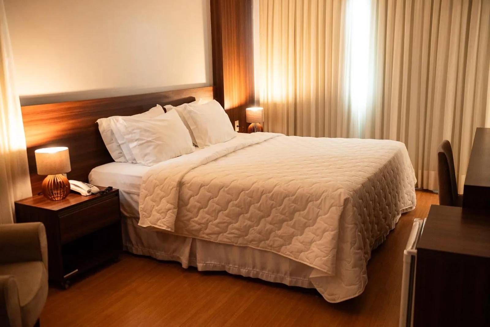 Bed in Hotel Serrano