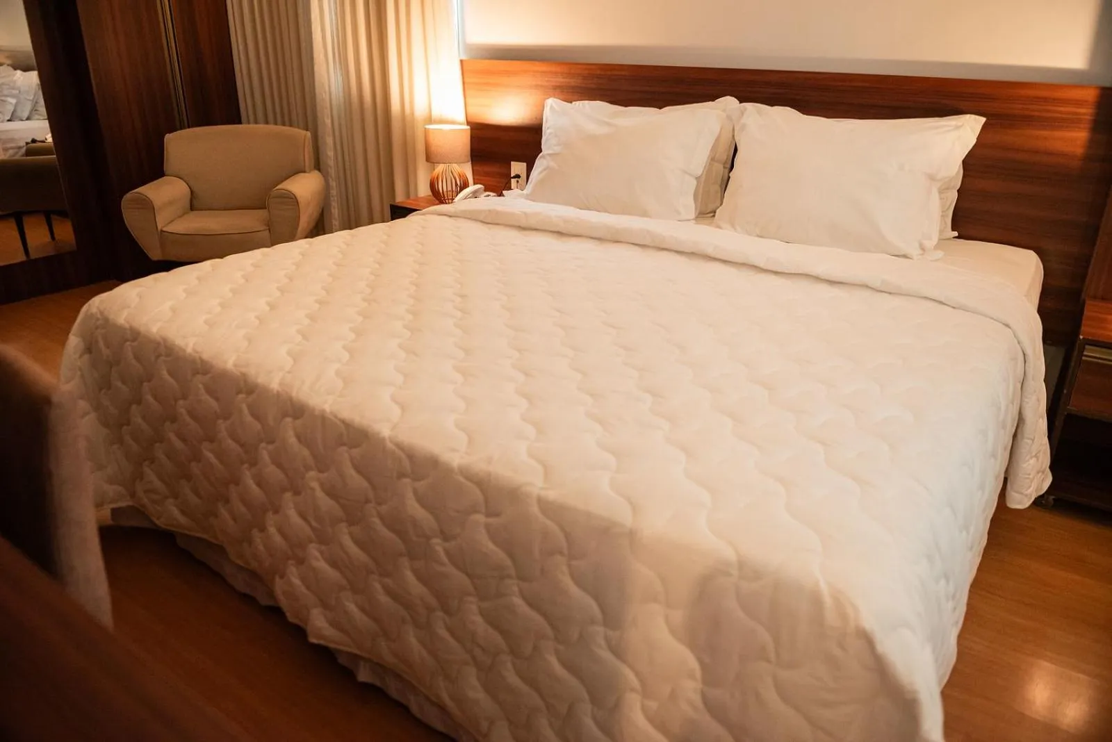 Bed in Hotel Serrano