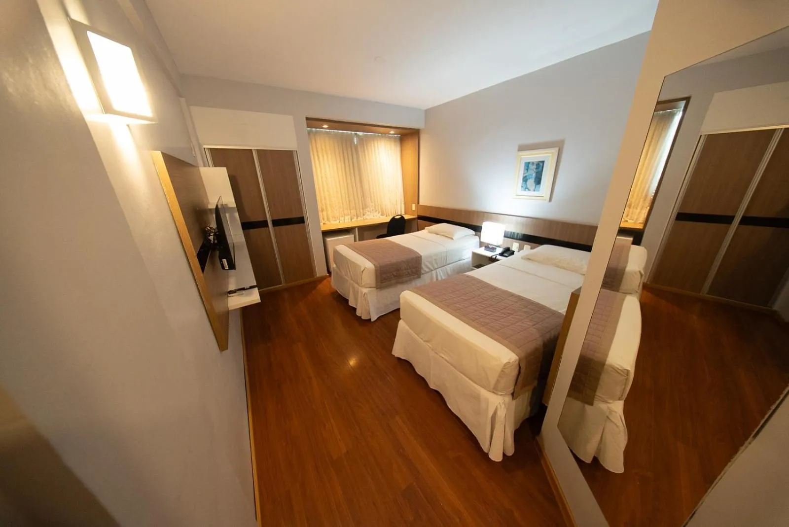 Bed in Hotel Serrano