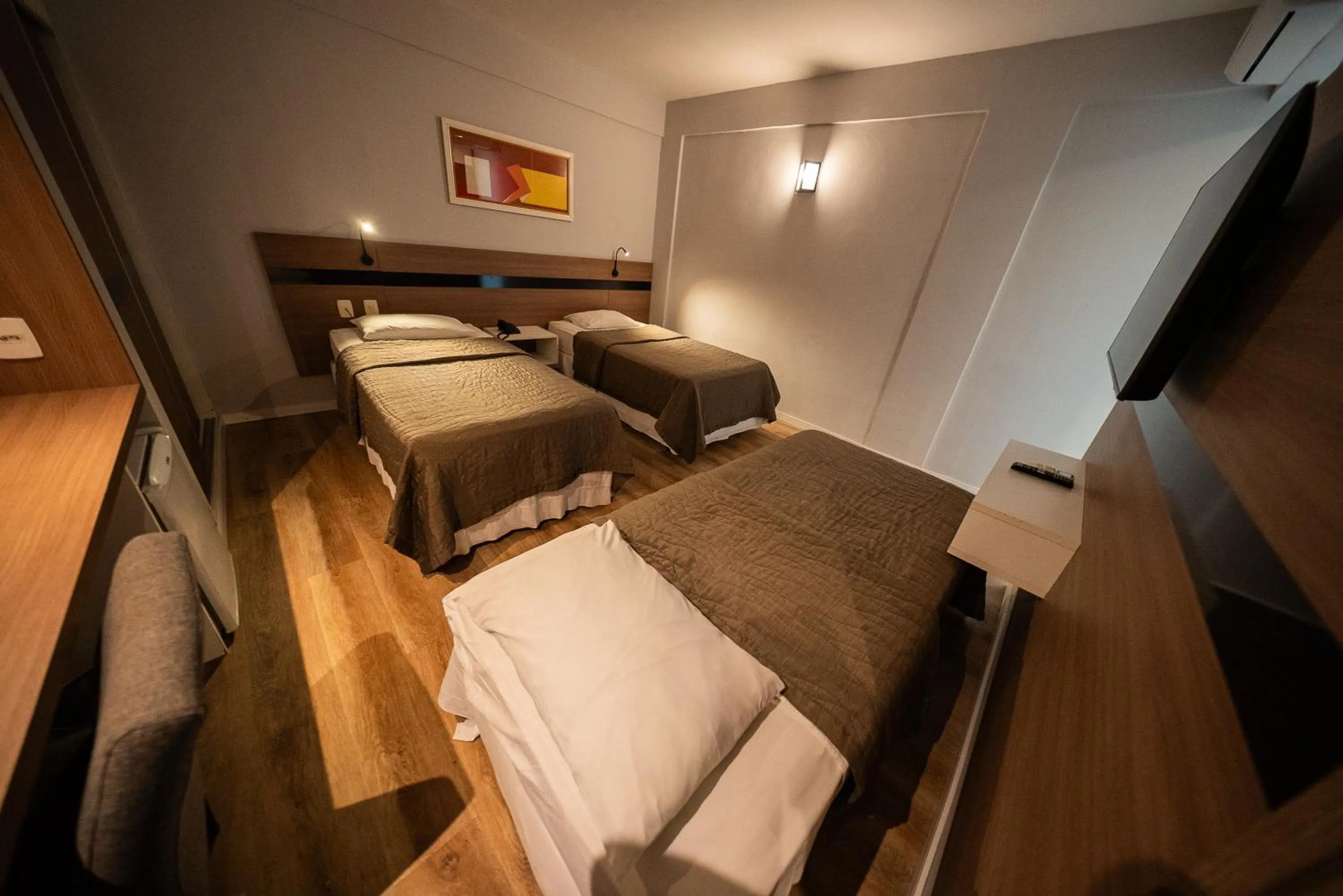 Bed in Hotel Serrano