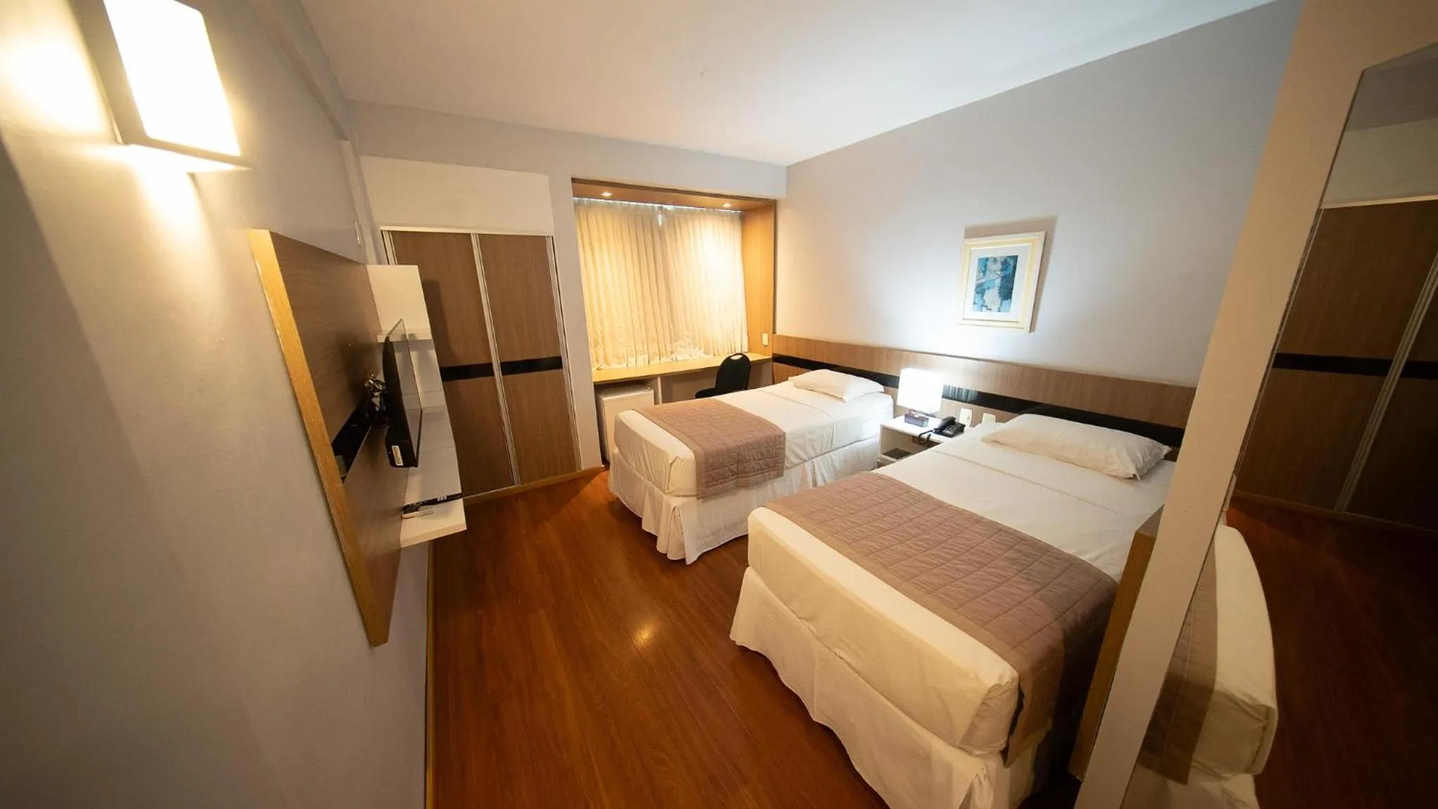 Bed in Hotel Serrano