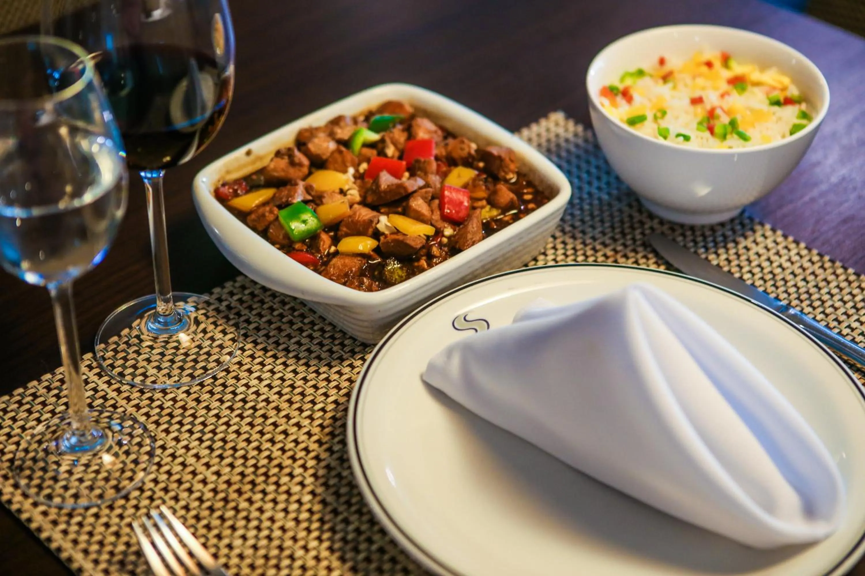 Dinner in Hotel Serrano