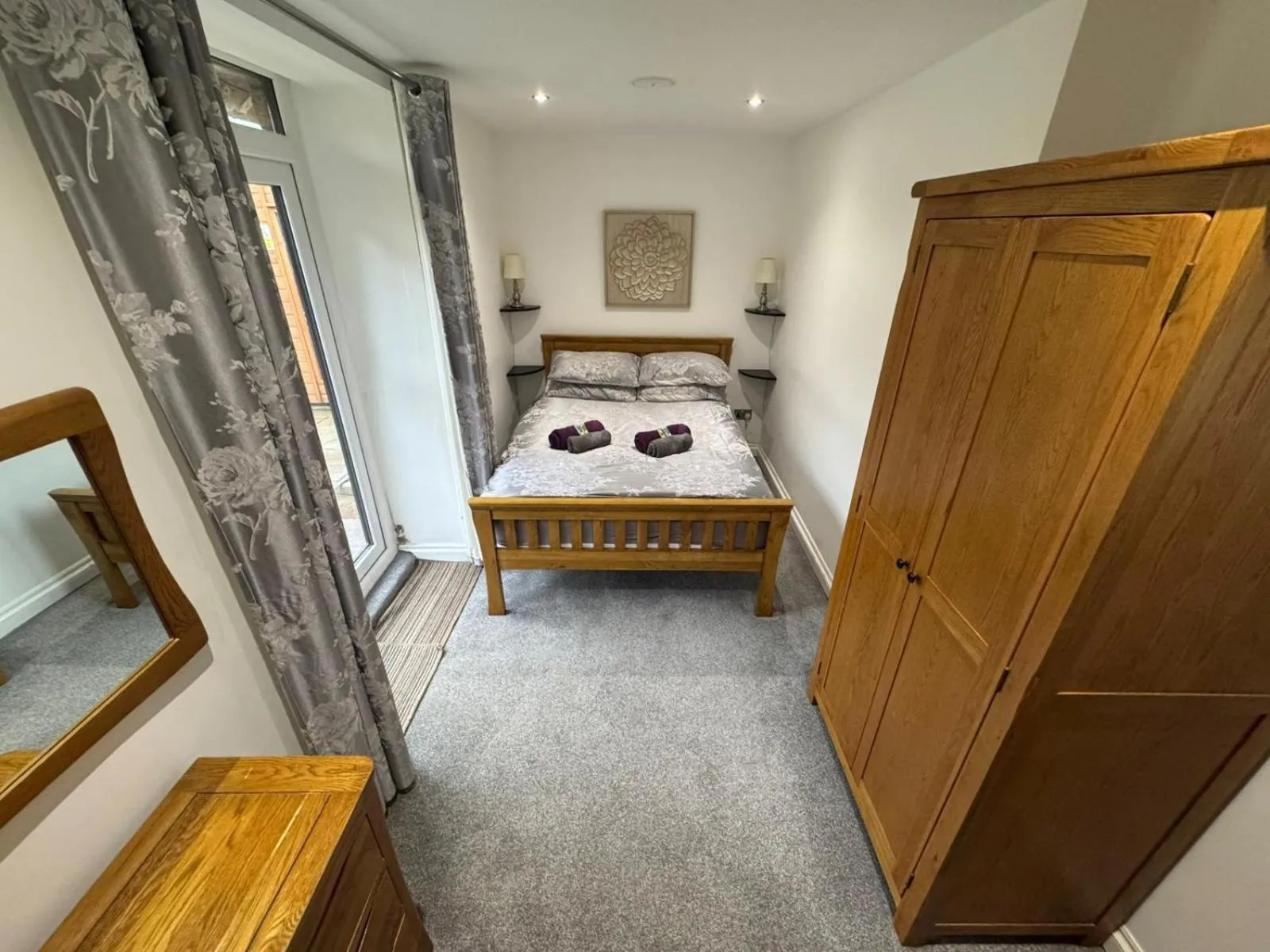 Bedroom, Bed in Castle House Holiday Home