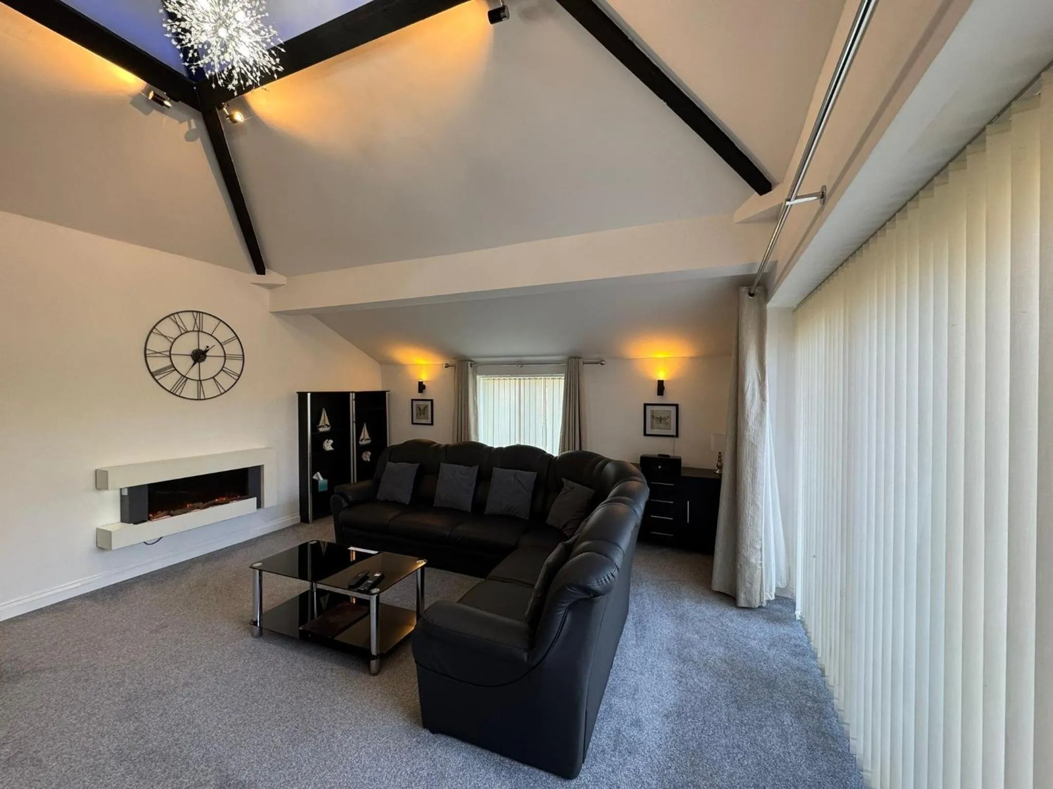 Living room in Castle House Holiday Home