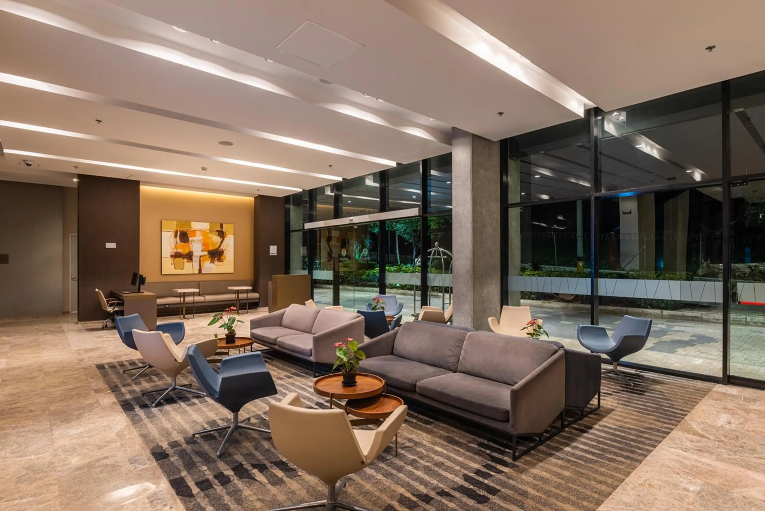 Living room in Hotel Estelar Square