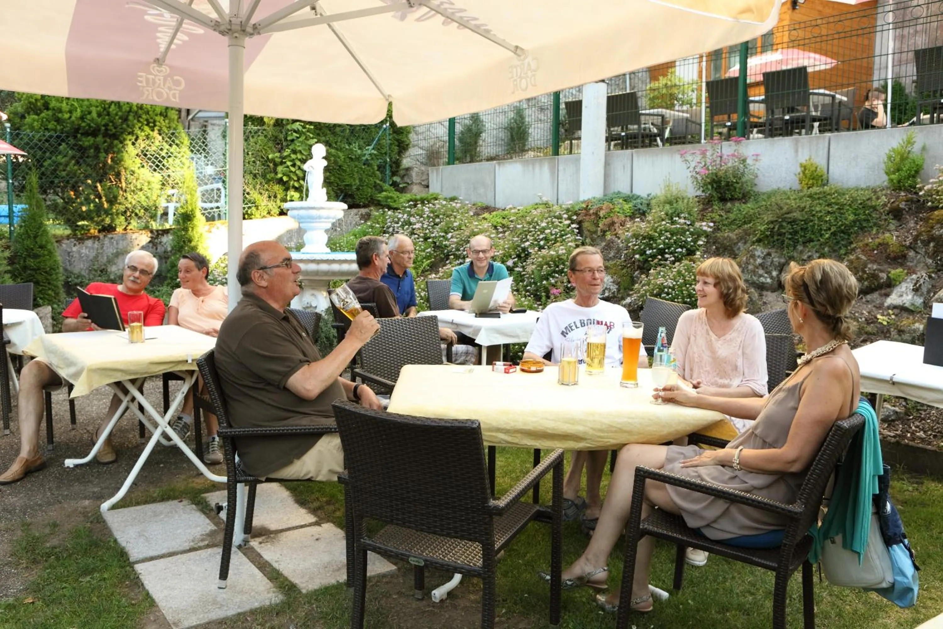 Garden in Hotel Restaurant Ketterer am Kurgarten