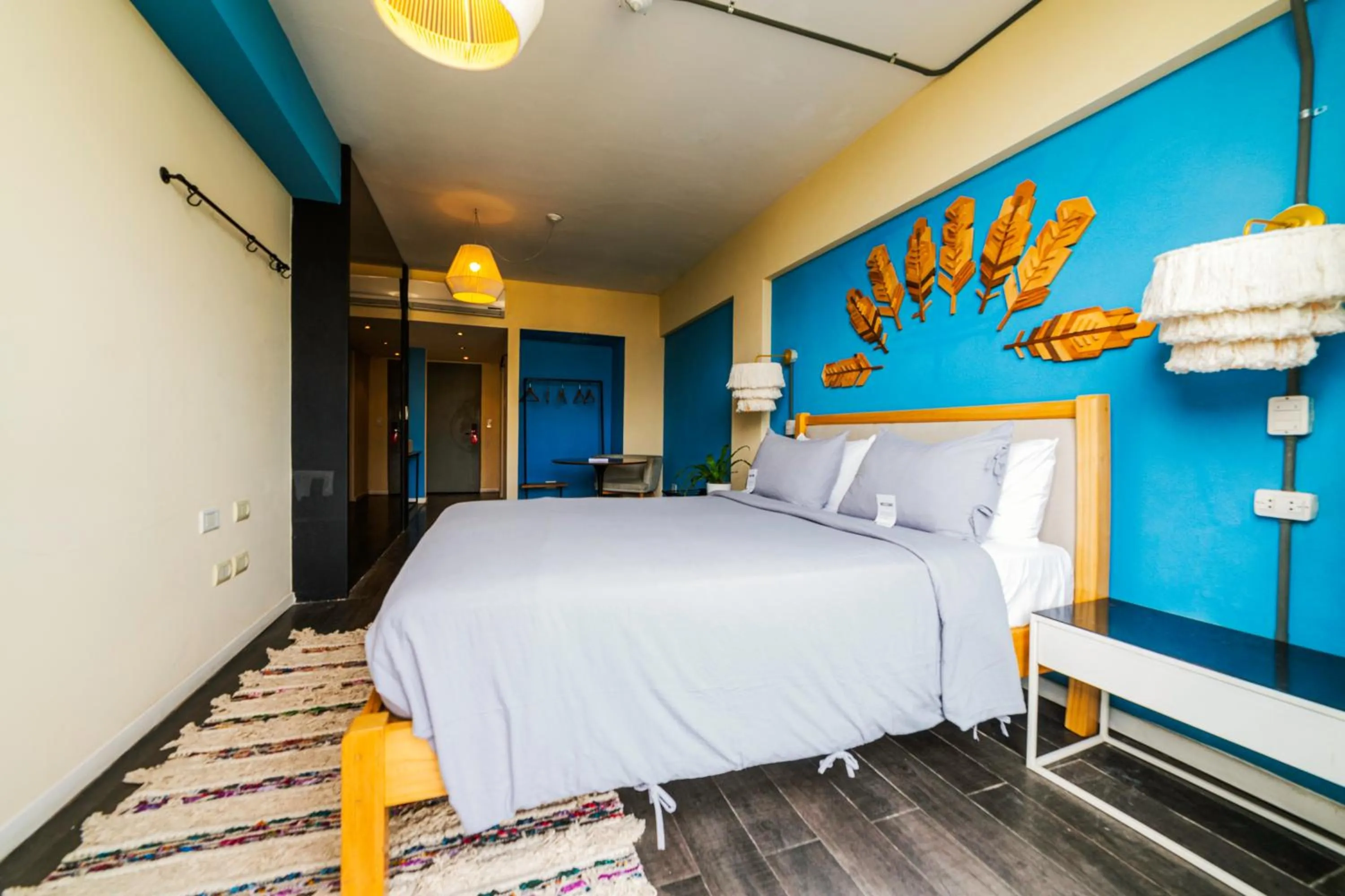 Bed in Socialtel Palermo