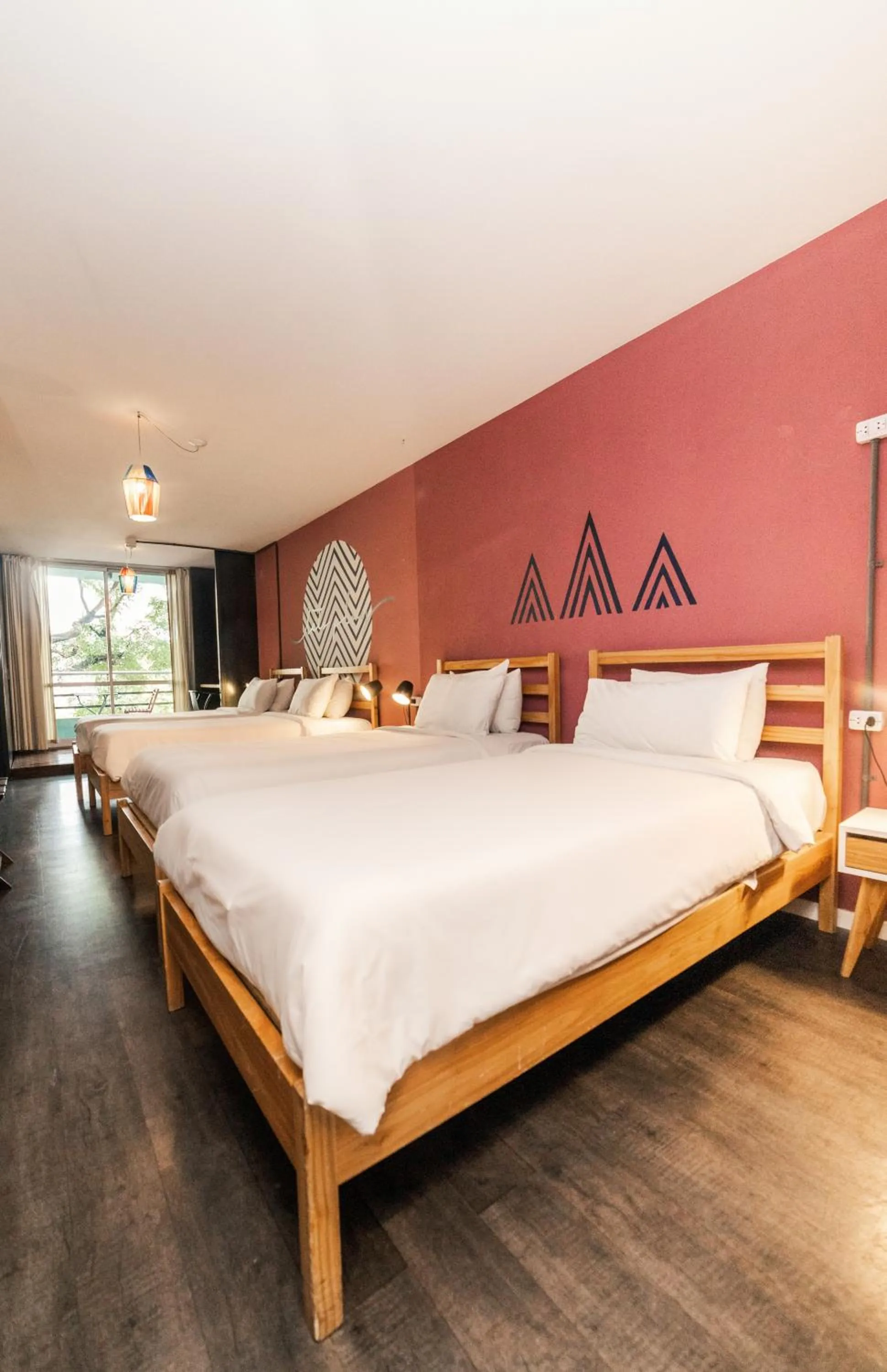 Bed in Socialtel Palermo