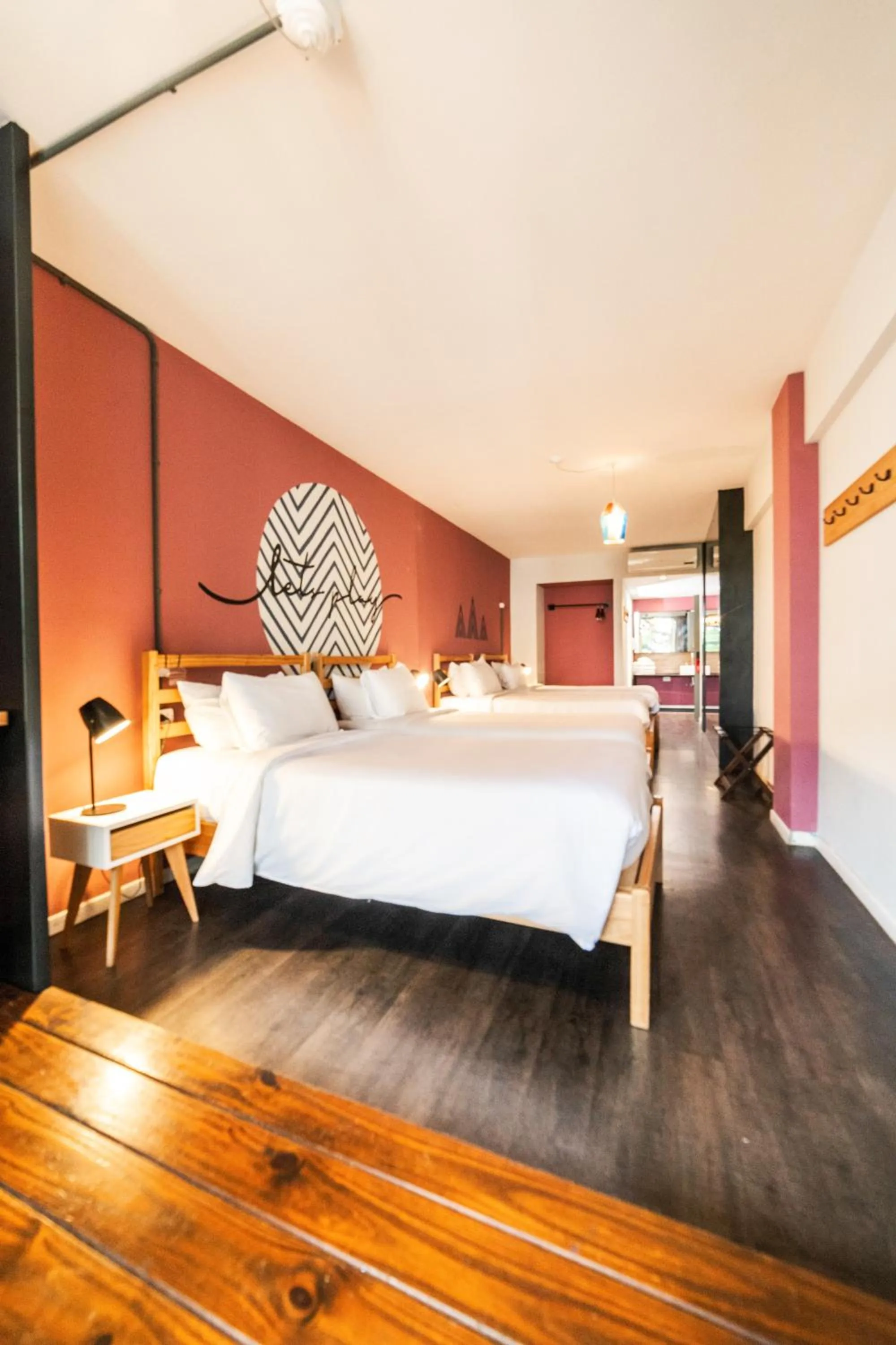 Bed in Socialtel Palermo