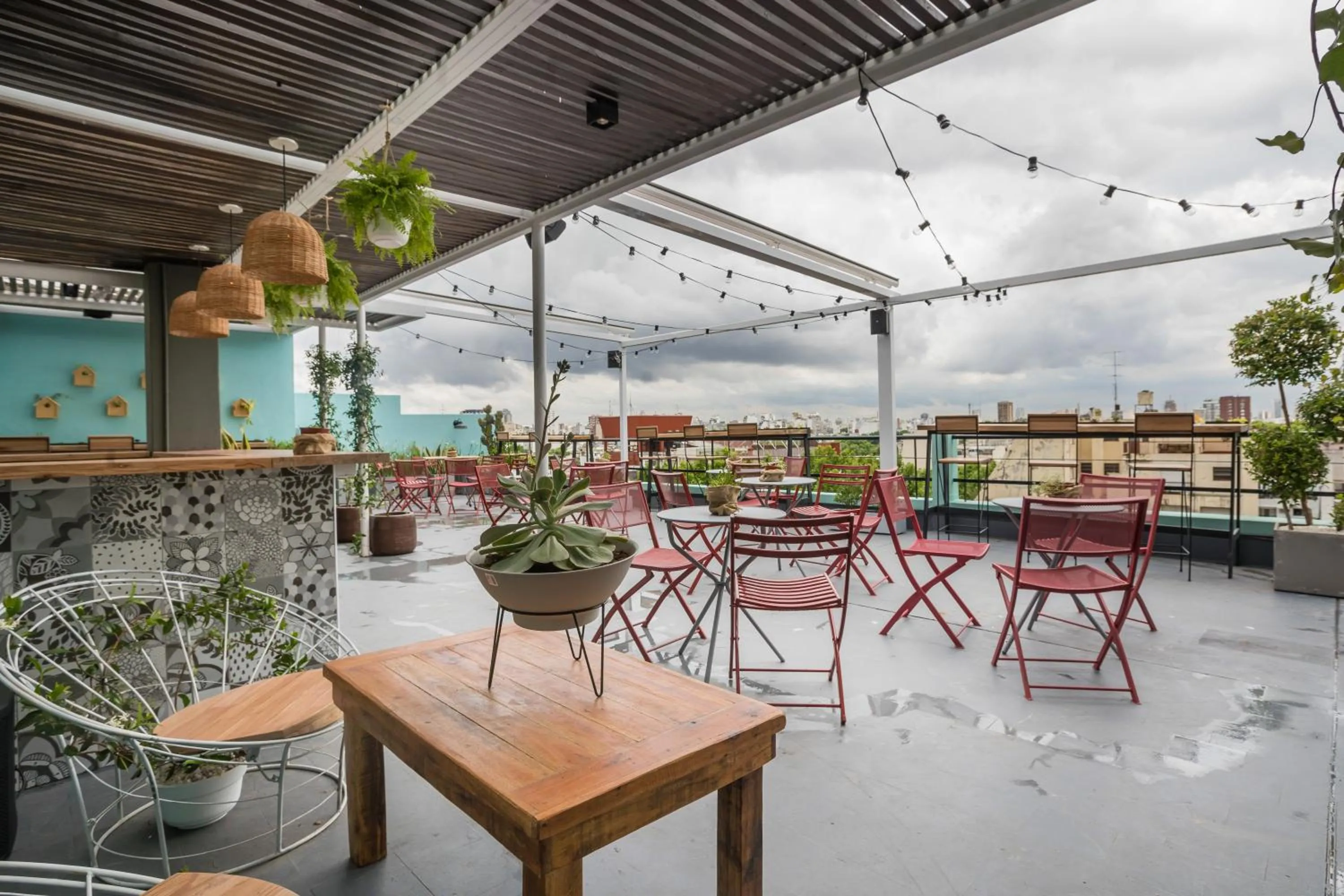 Lounge or bar in Socialtel Palermo