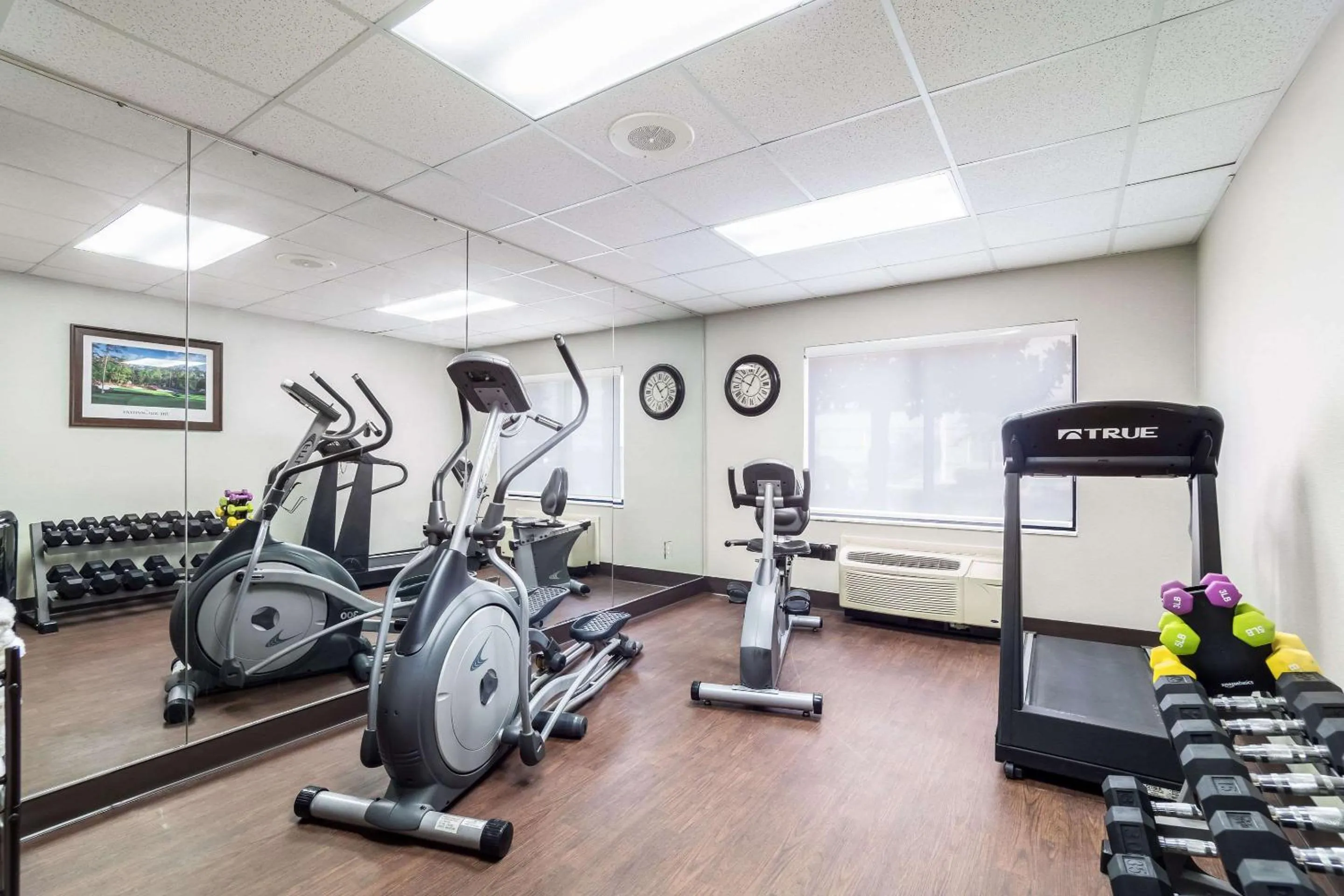 Fitness centre/facilities in Quality Inn & Suites Augusta I-20