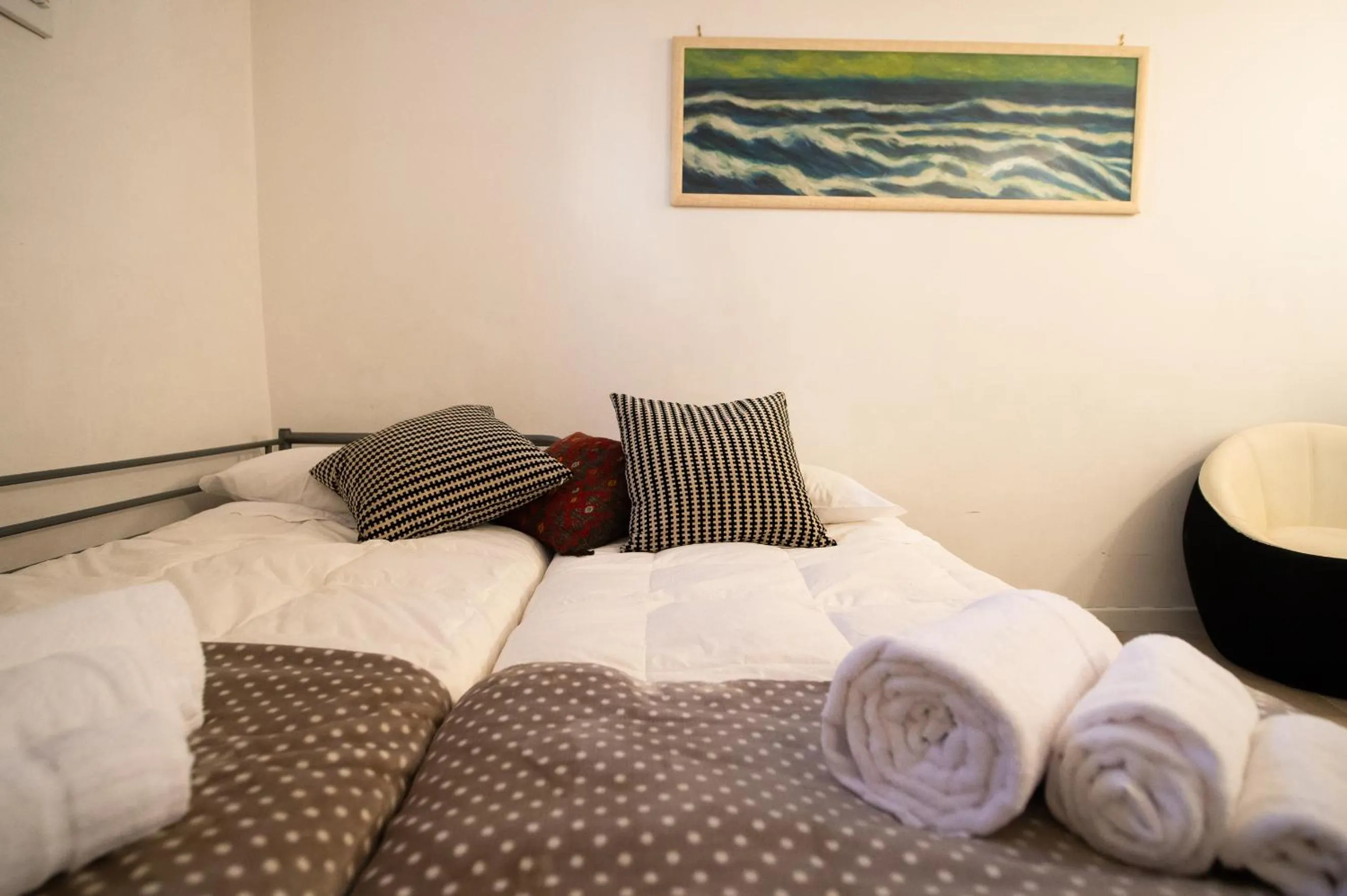 Bed in CasaJusta Trastevere