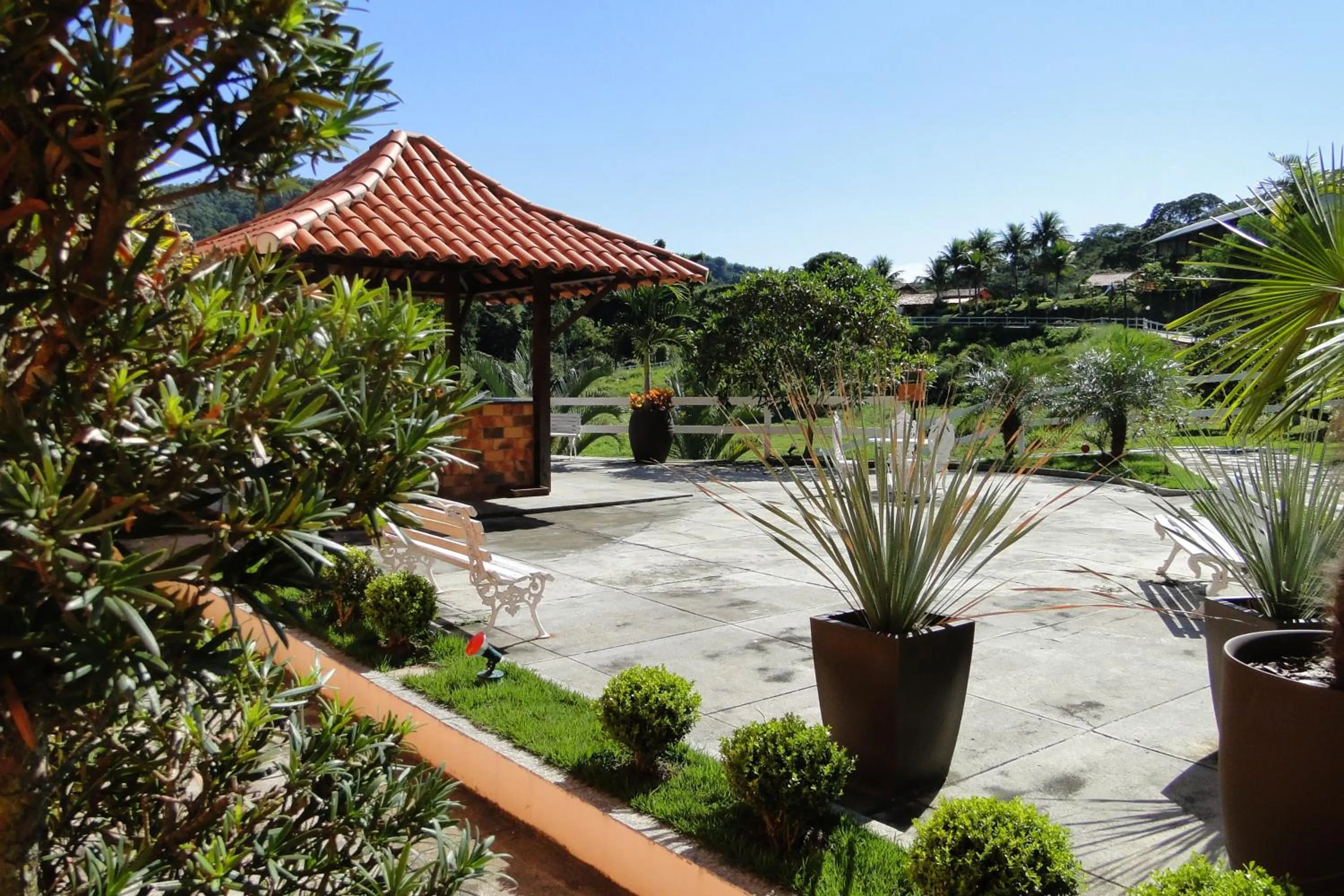 Garden in Hotel dos Bretões