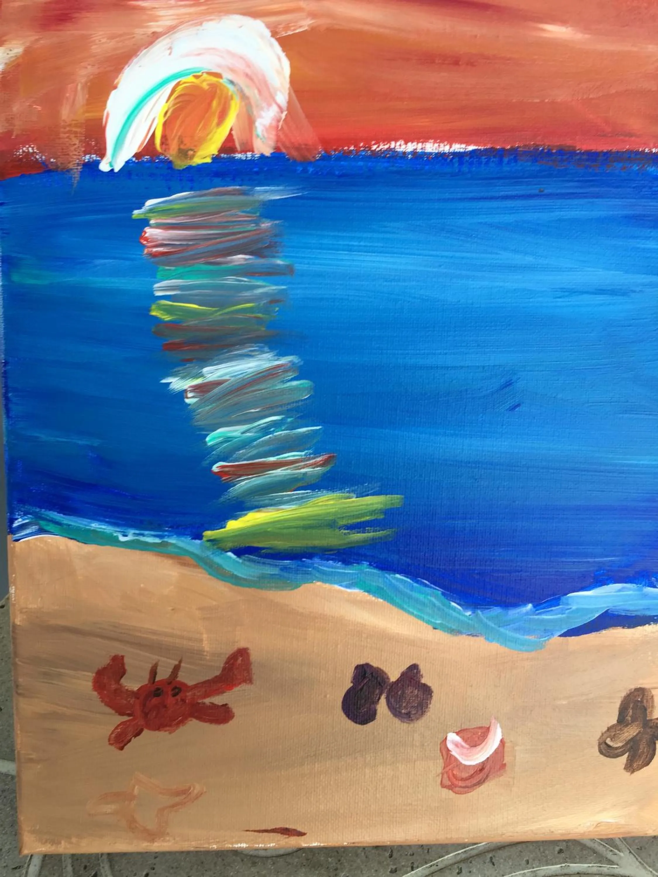 Decorative detail in Sandy Shores Resort