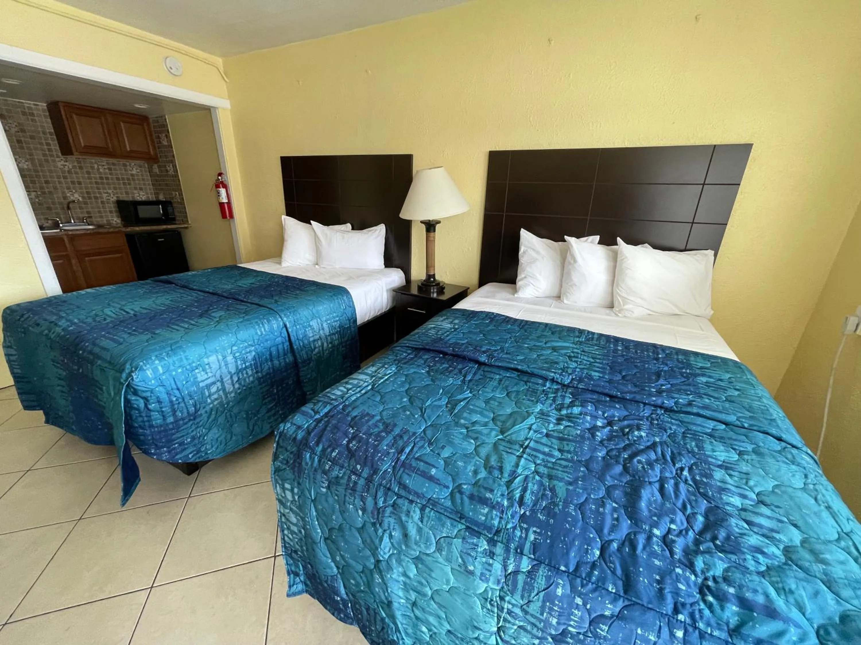 Bed in Sandy Shores Resort