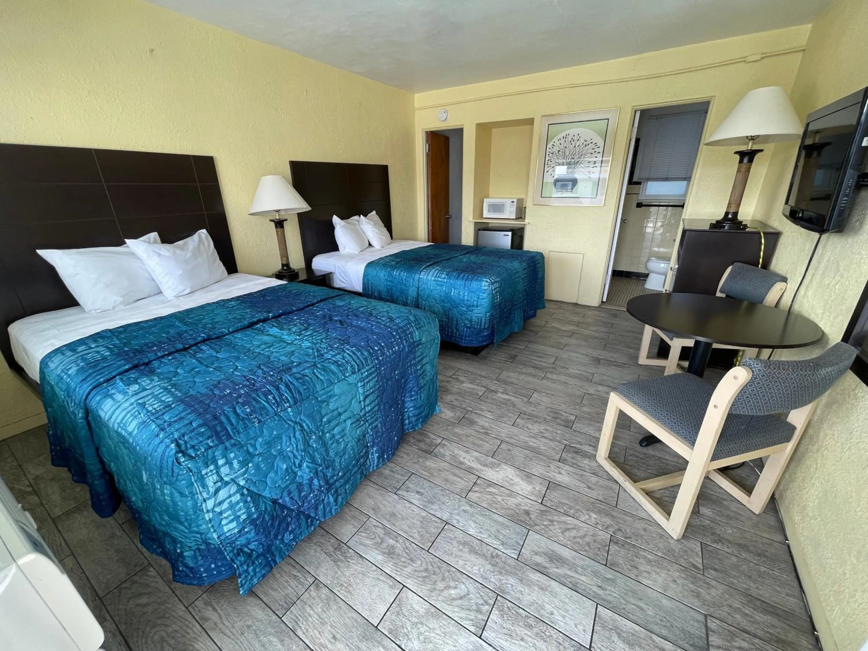 Bed in Sandy Shores Resort