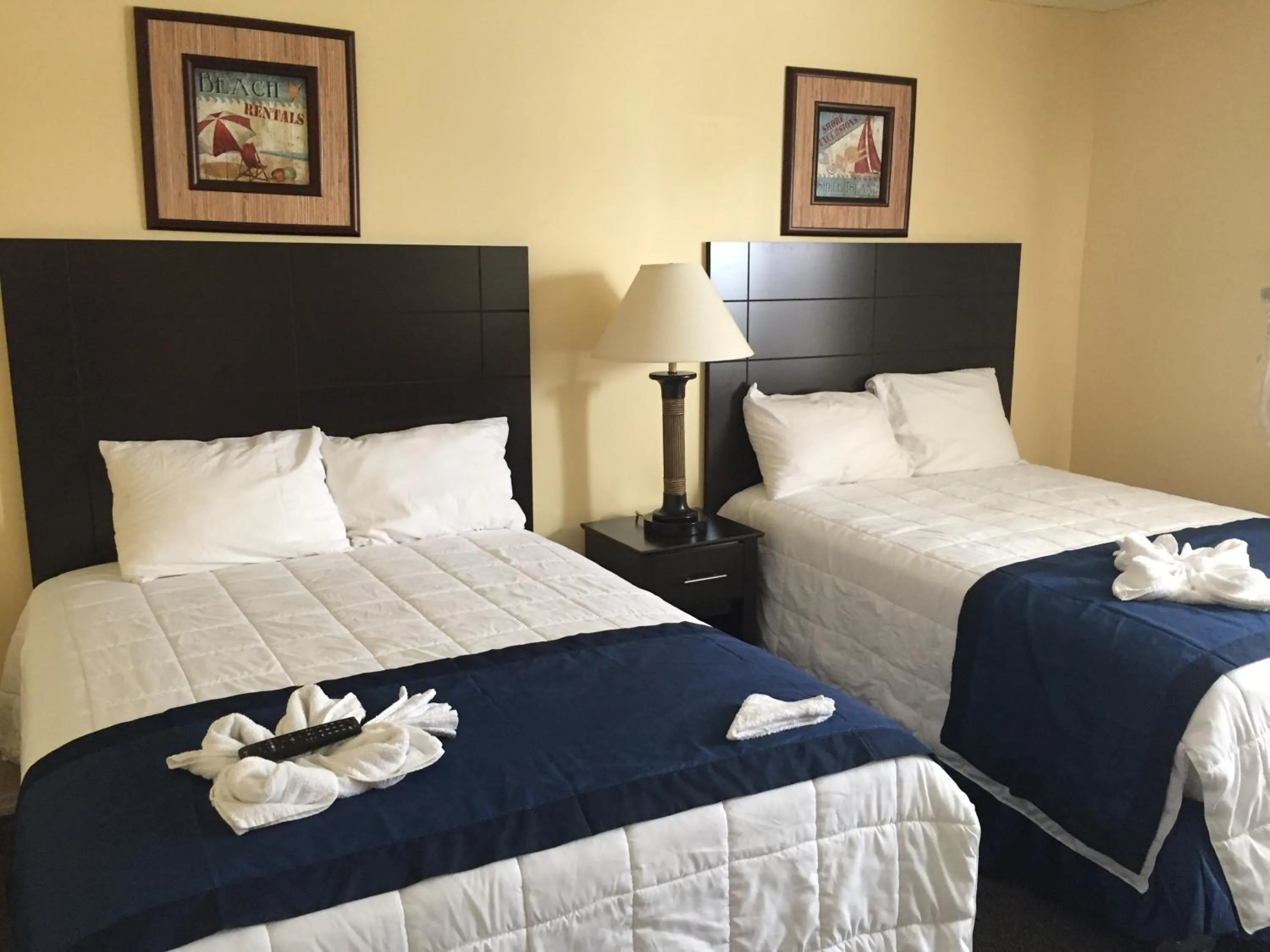 Bed in Sandy Shores Resort