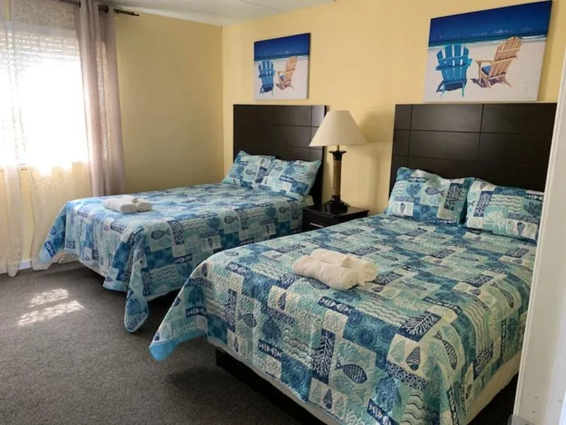 Bed in Sandy Shores Resort