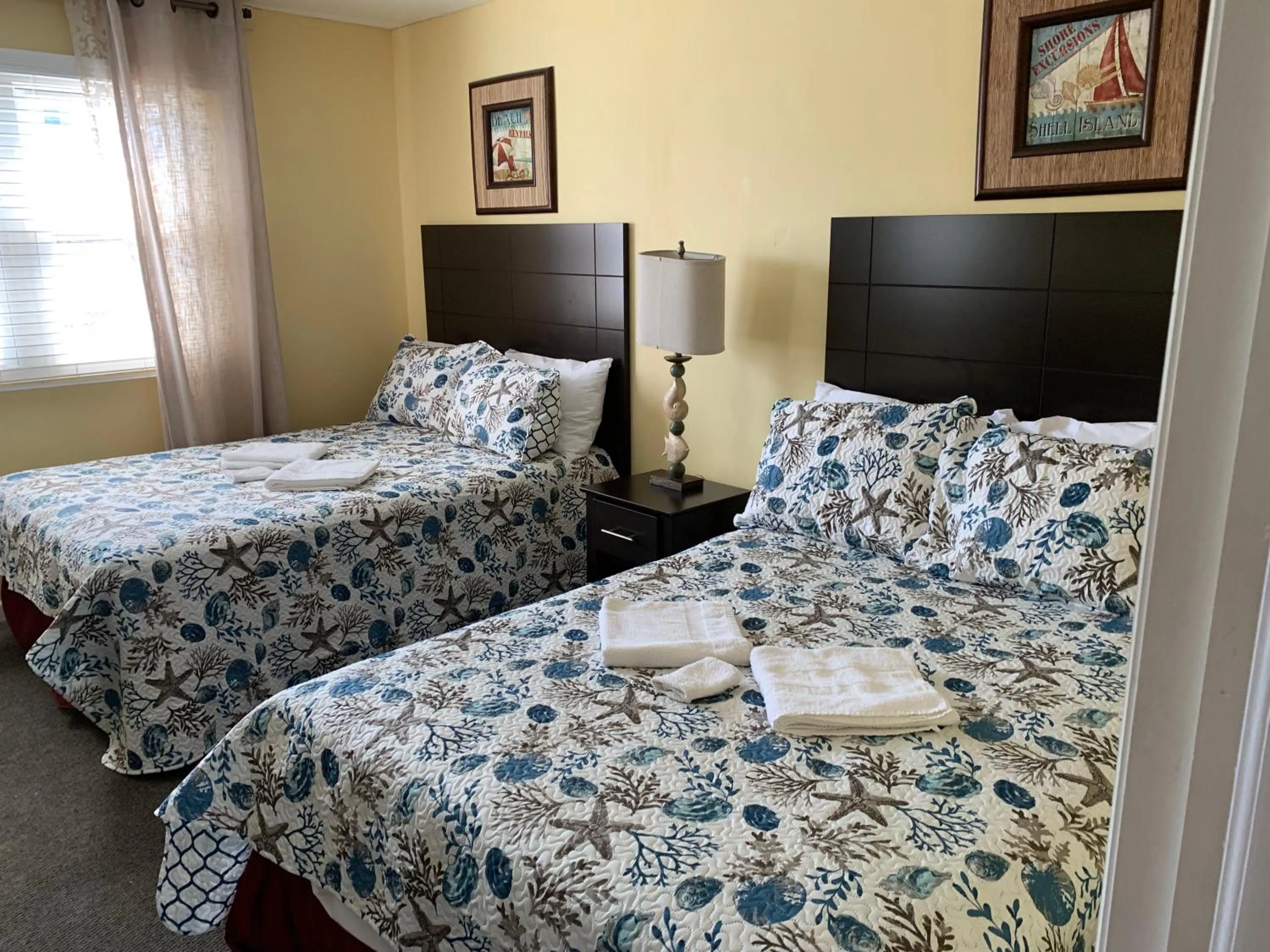 Bed in Sandy Shores Resort