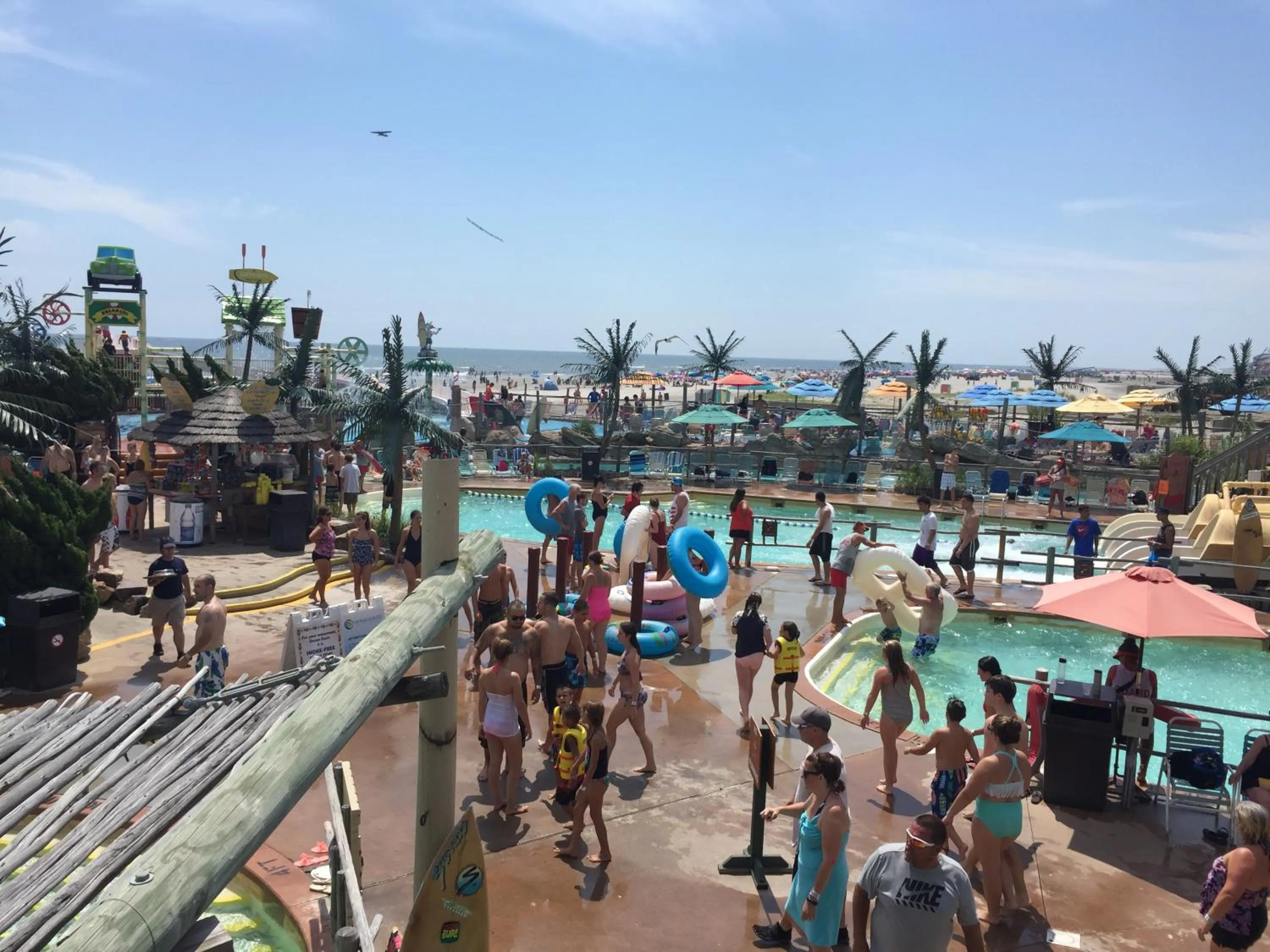 group of guests in Sandy Shores Resort