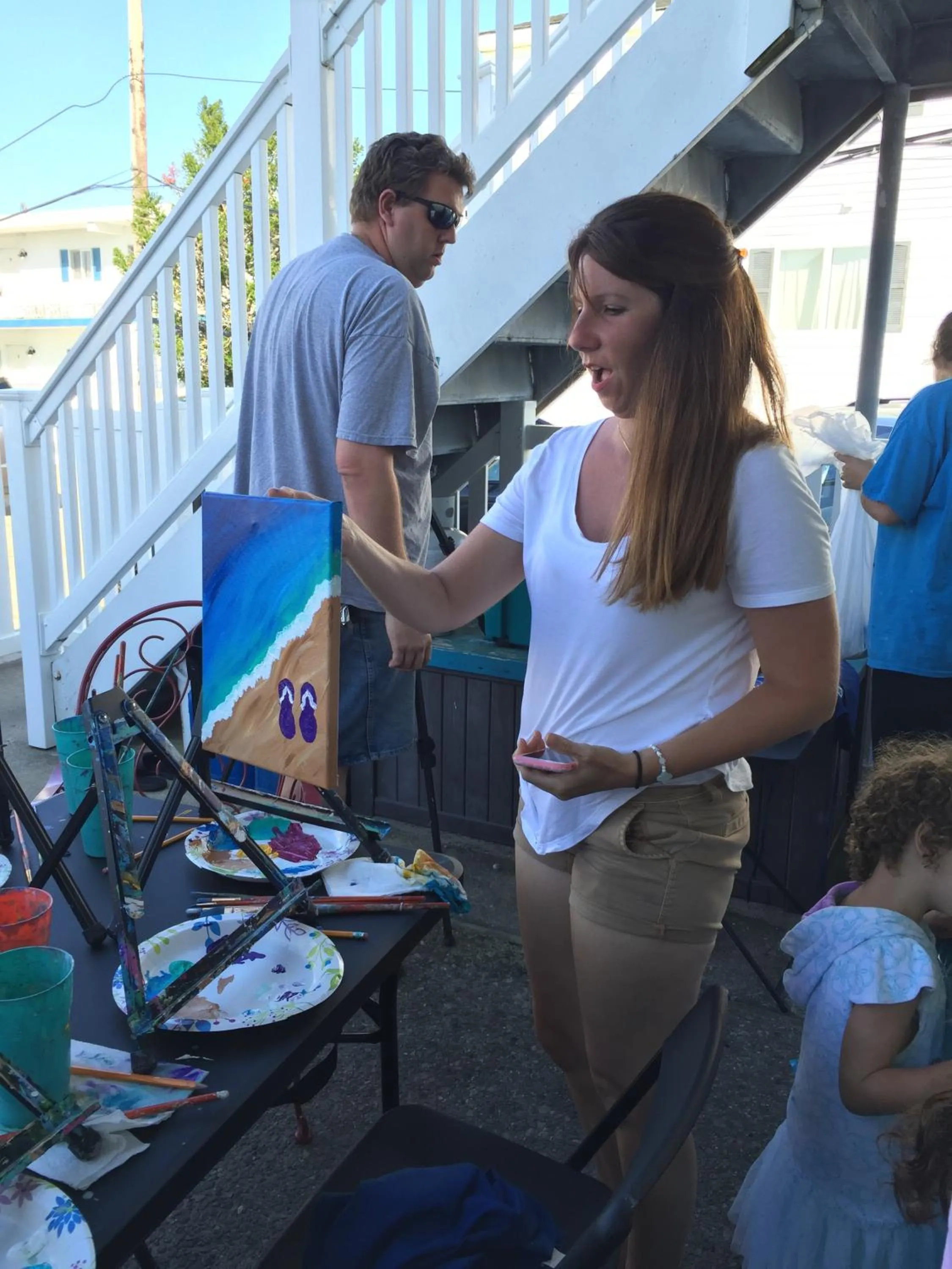 People in Sandy Shores Resort