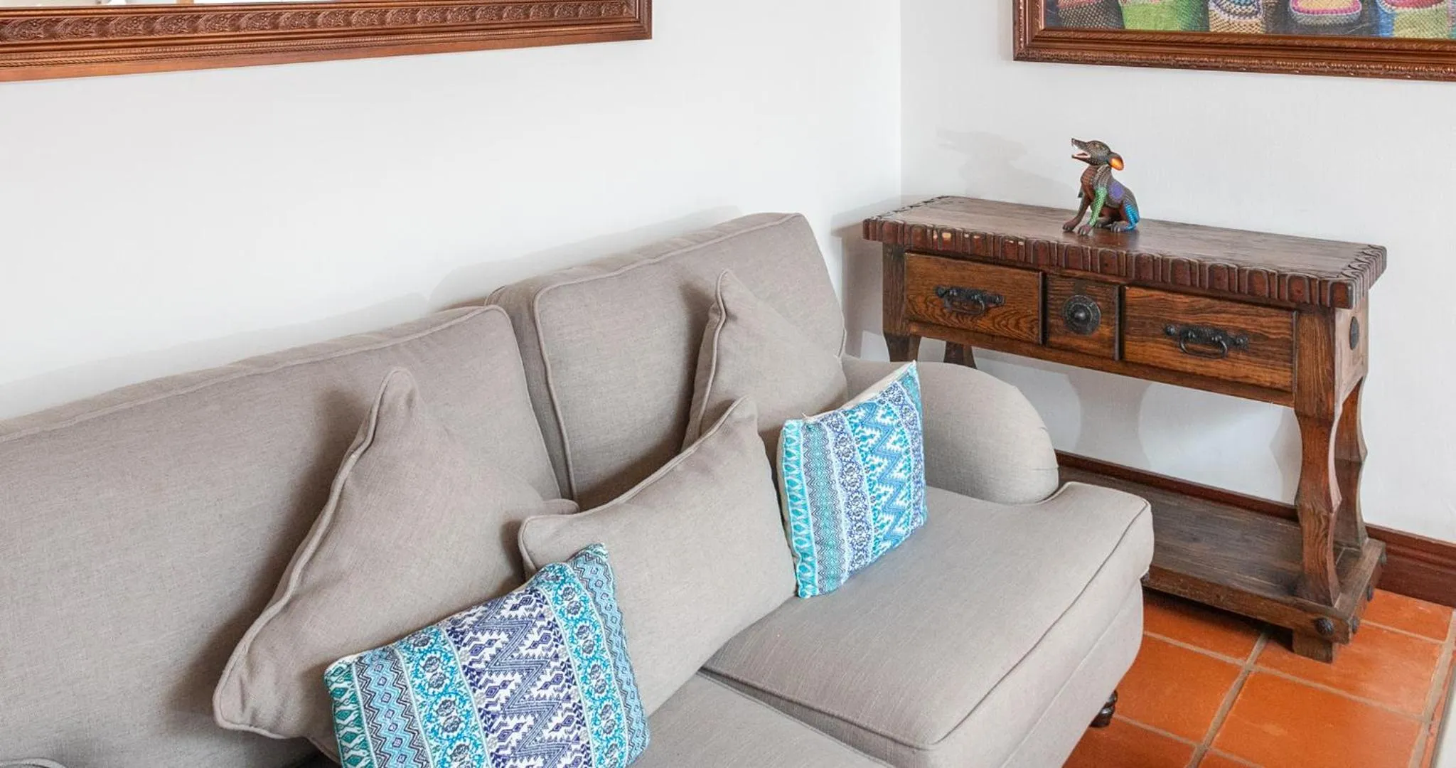 Living room in Casa de Adobe Gallery & Luxury Boutique