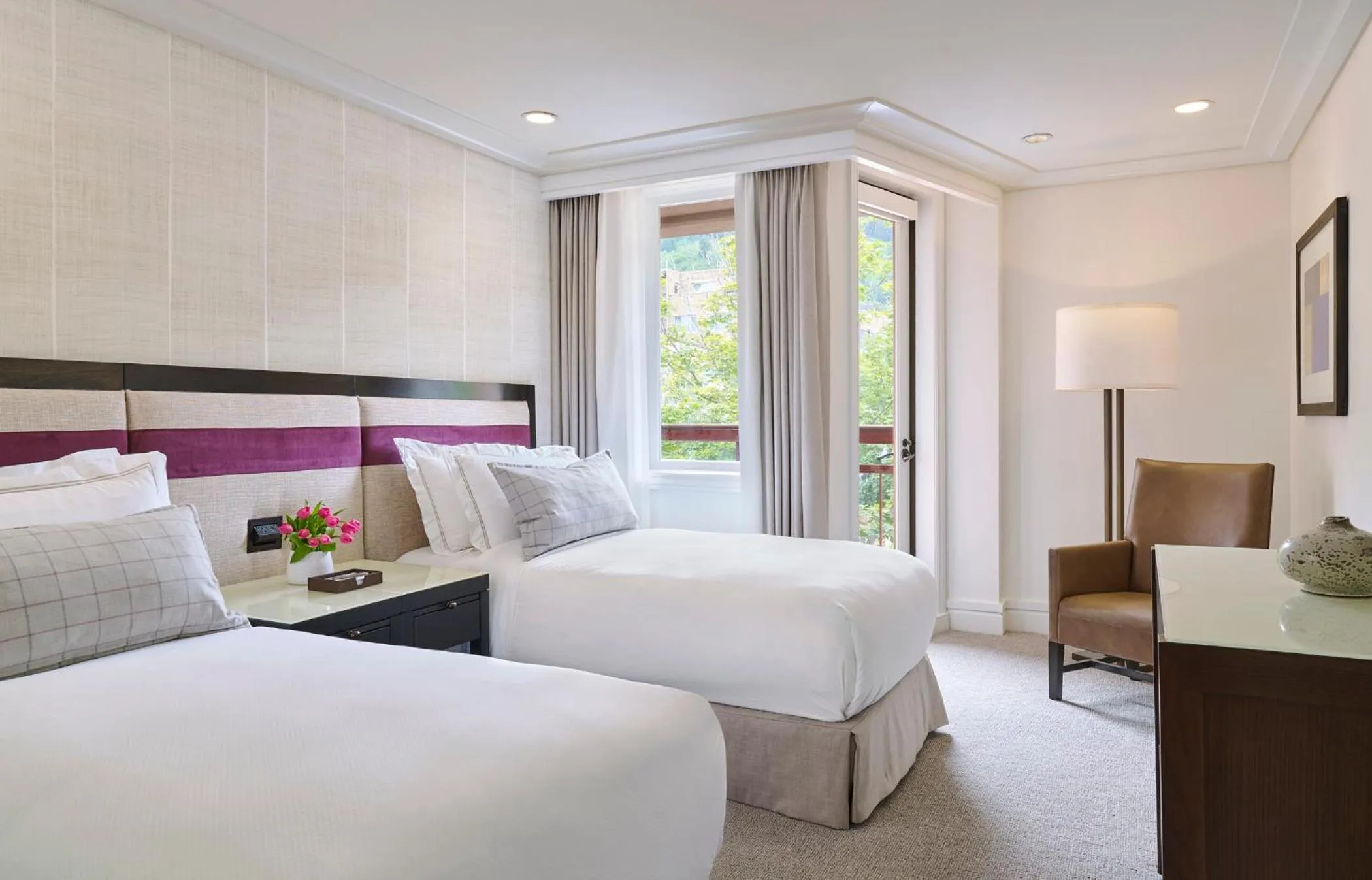 Patio, Bed in The Little Nell