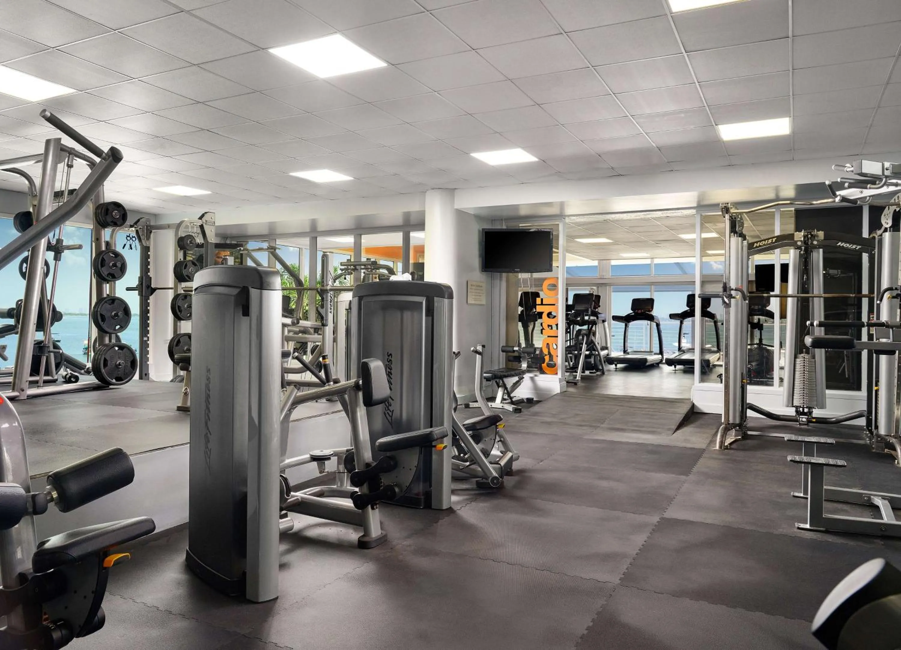 Fitness centre/facilities in DoubleTree by Hilton Grand Hotel Biscayne Bay