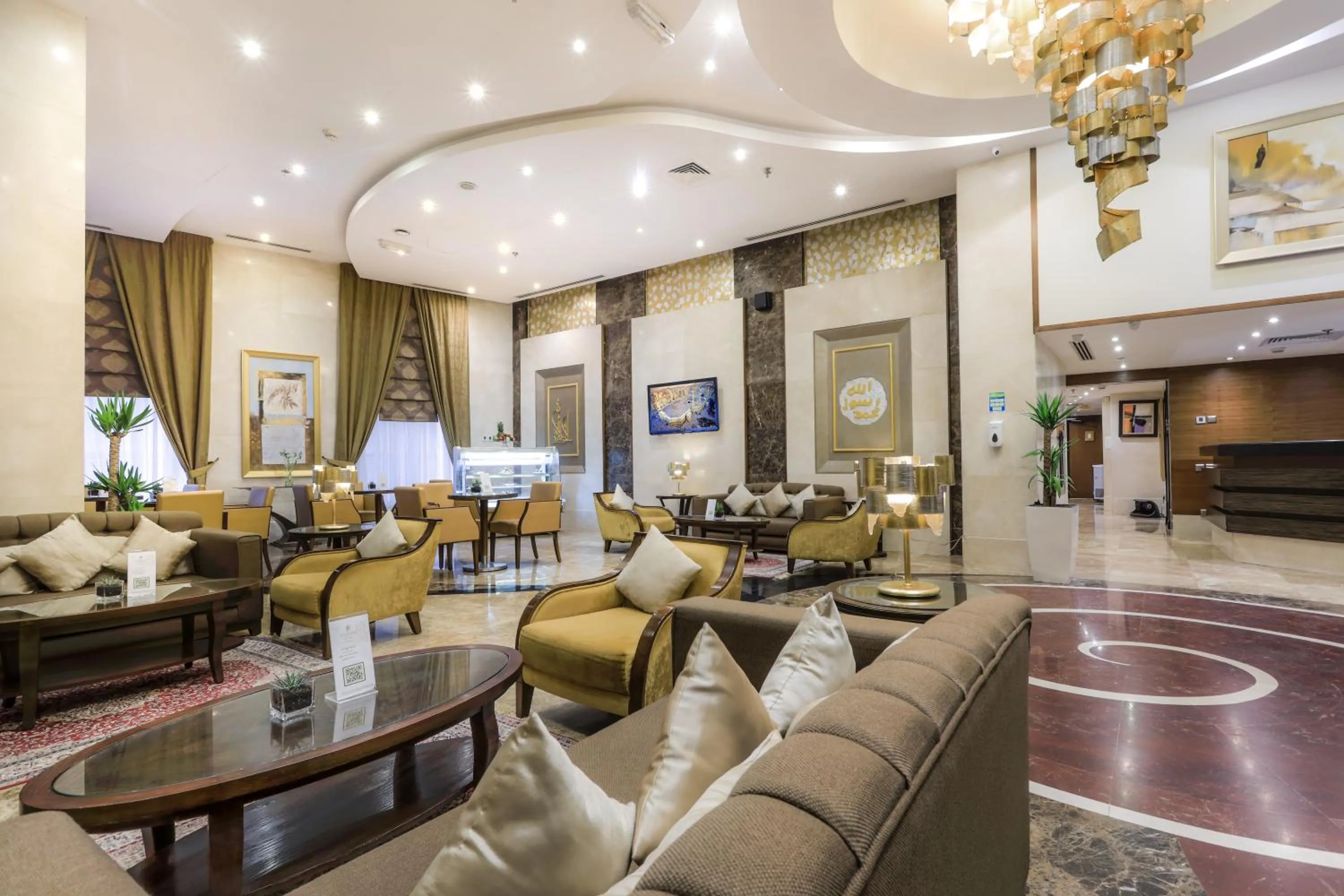 Seating area in Elaf Kinda Hotel