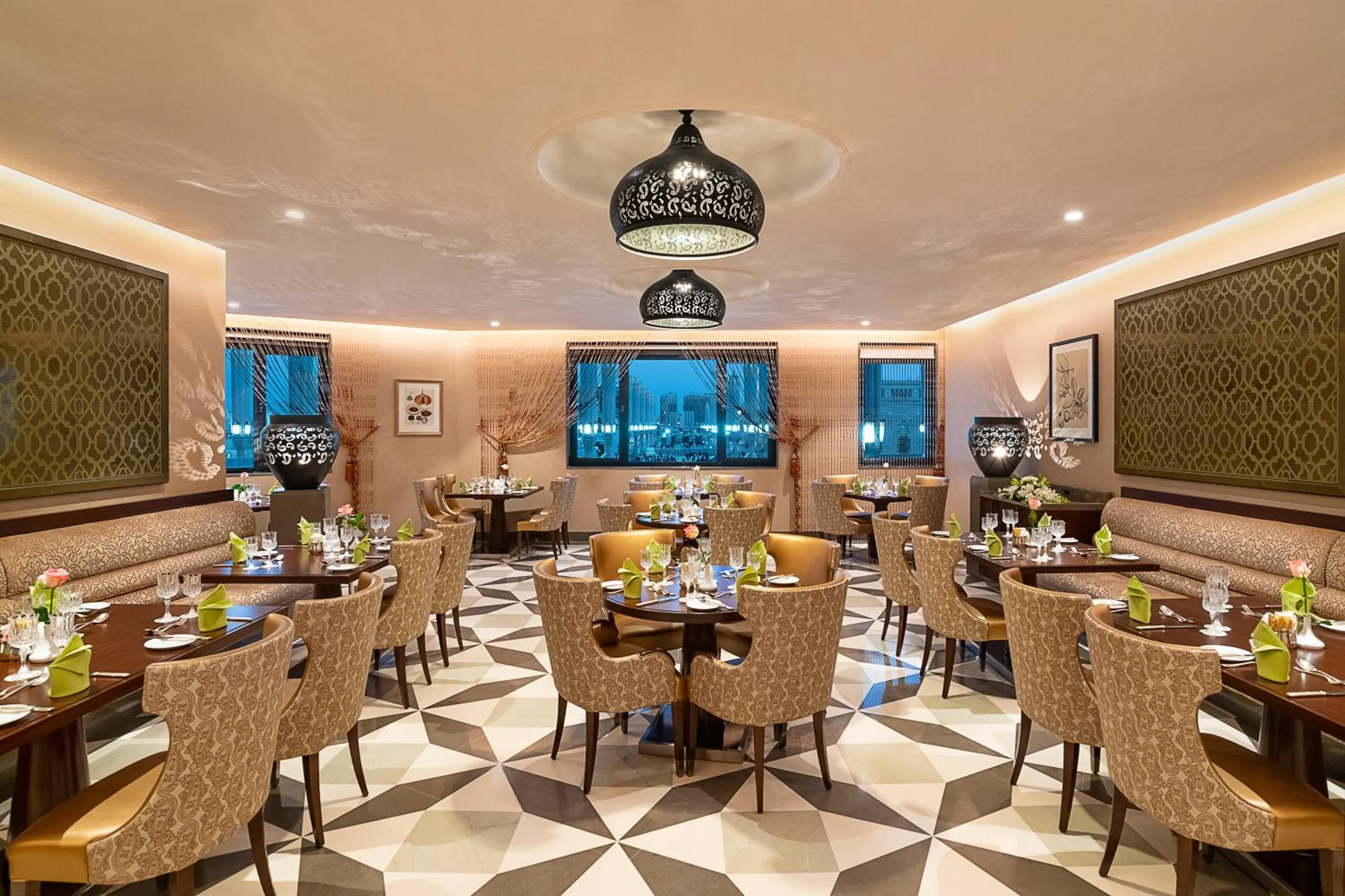 Restaurant/places to eat in The Oberoi Madina المدينة أوبروي