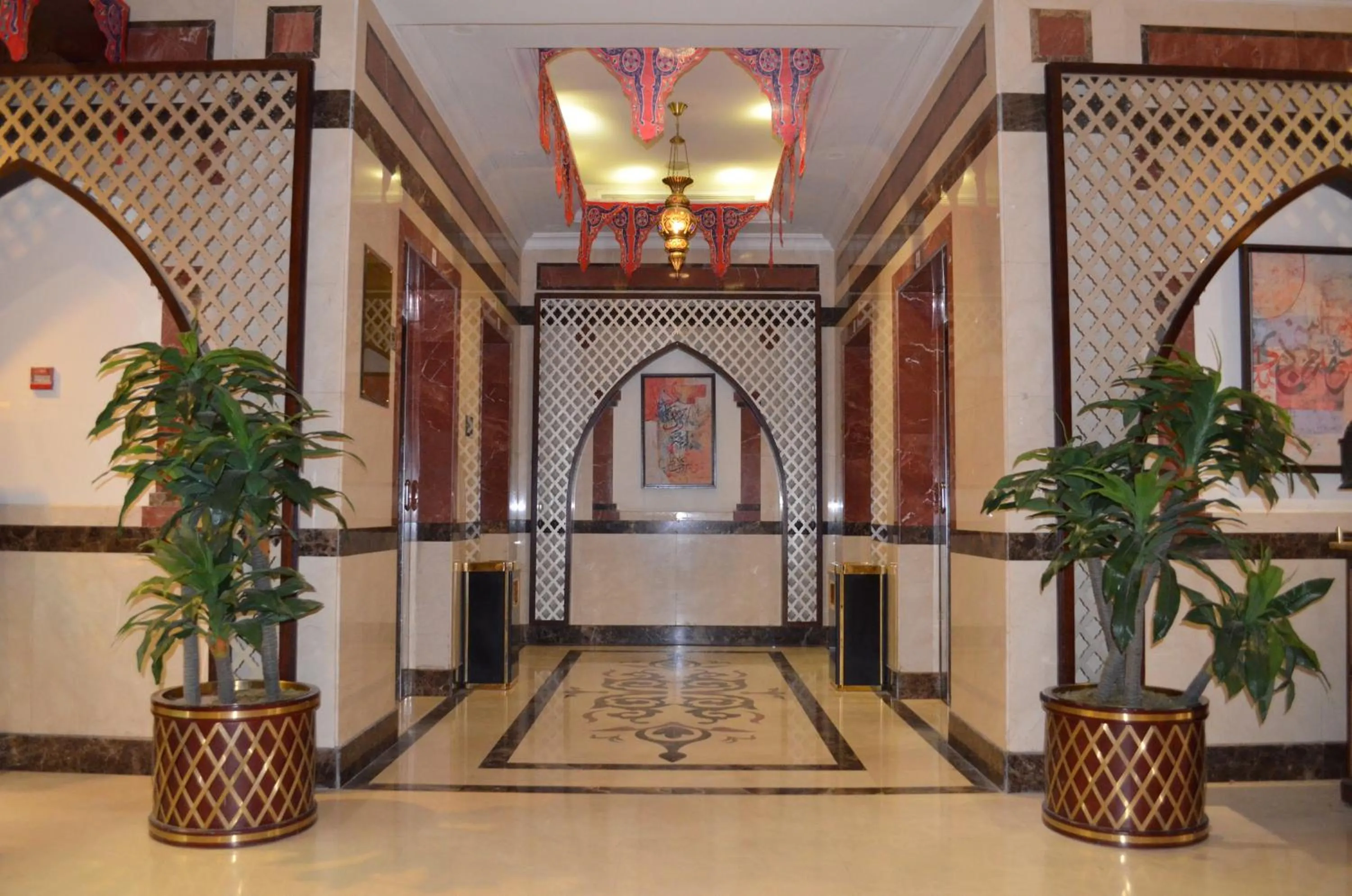 Decorative detail in Rotana Al Mesk Hotel
