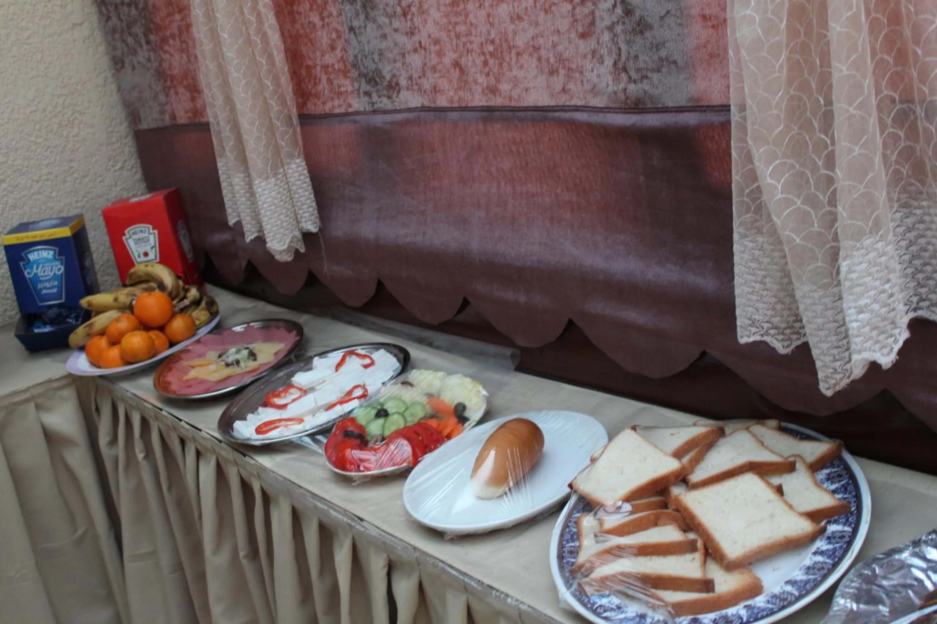 Buffet breakfast in Osiris Hotel Cairo