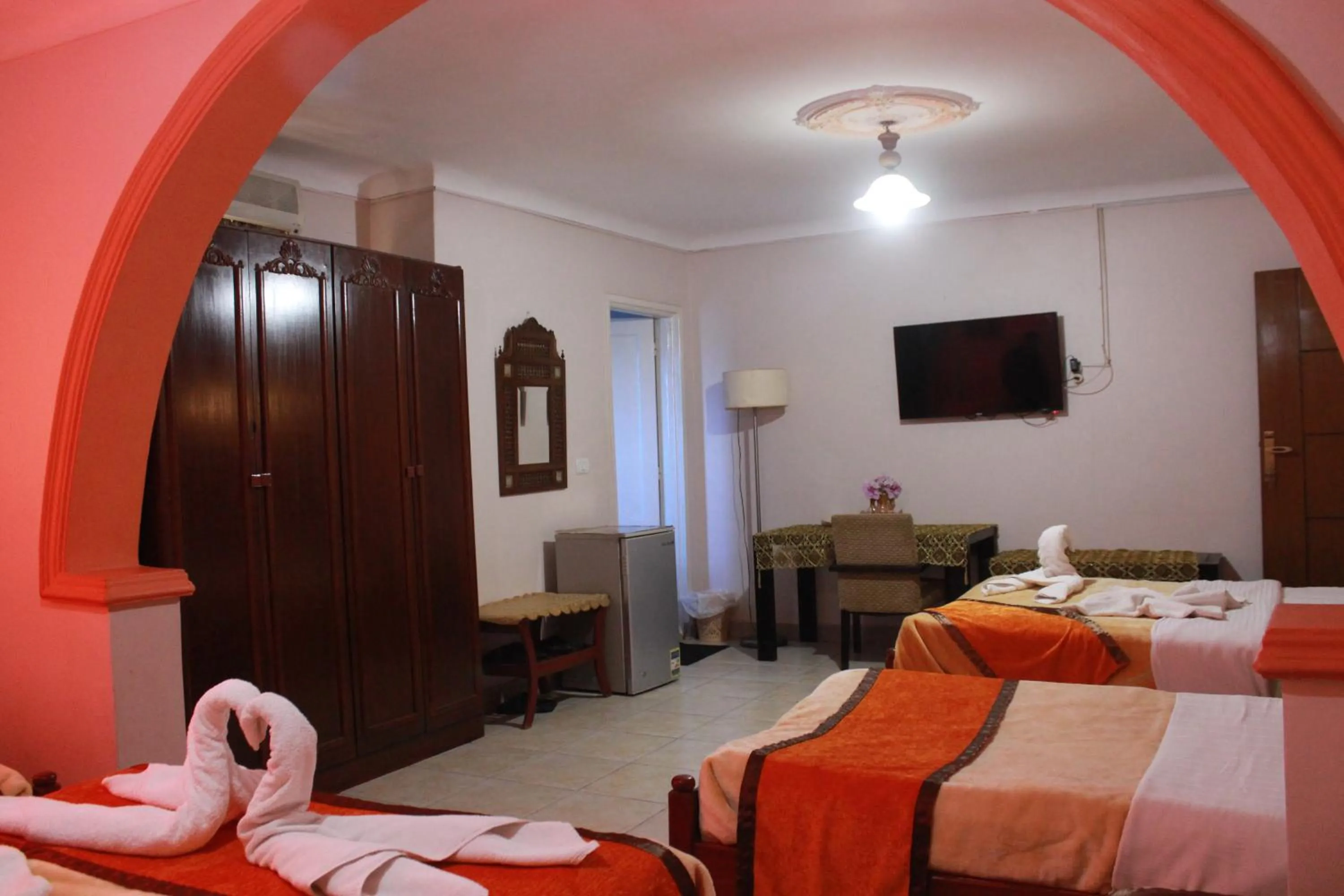 Bed in Osiris Hotel Cairo