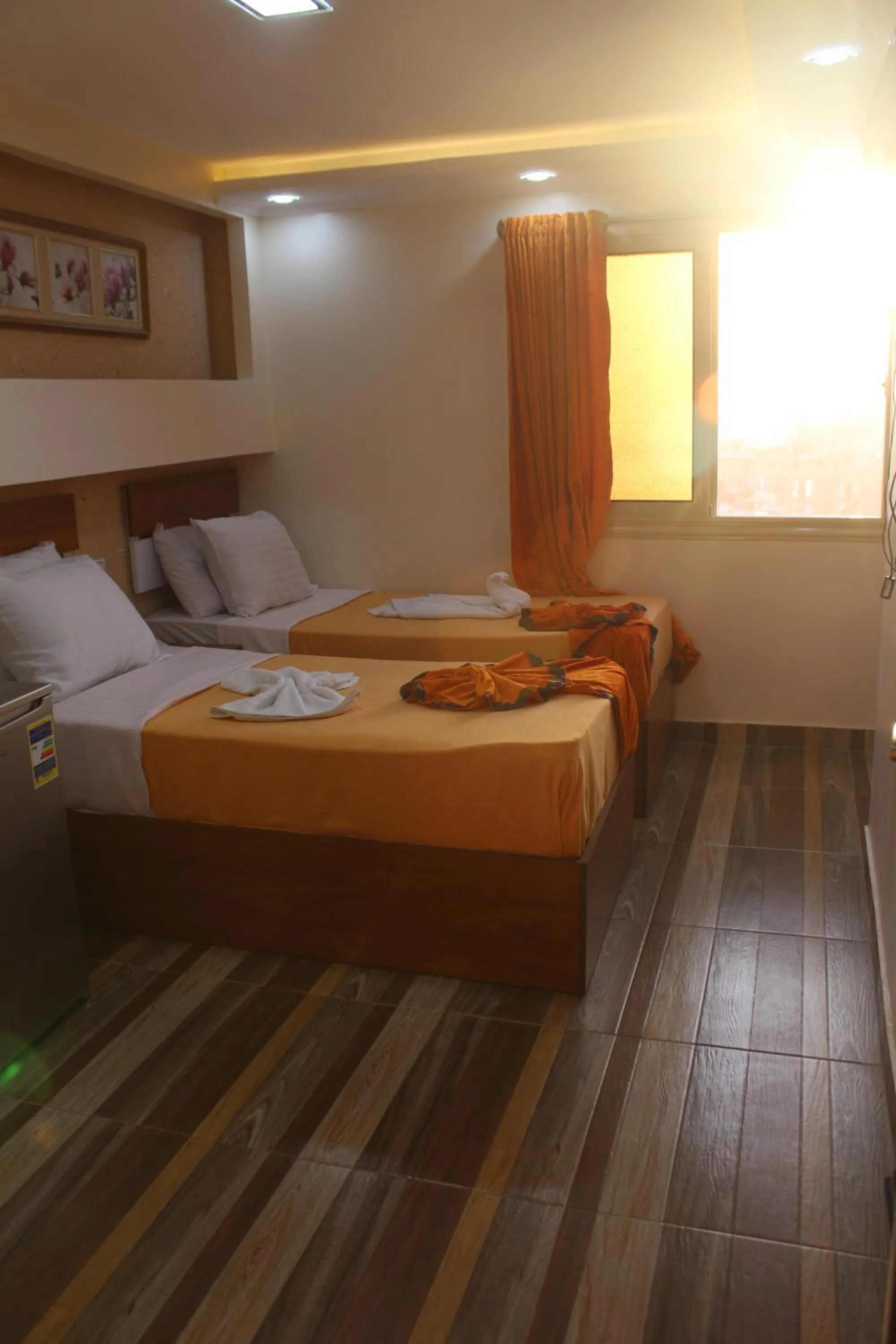 Bed in Osiris Hotel Cairo