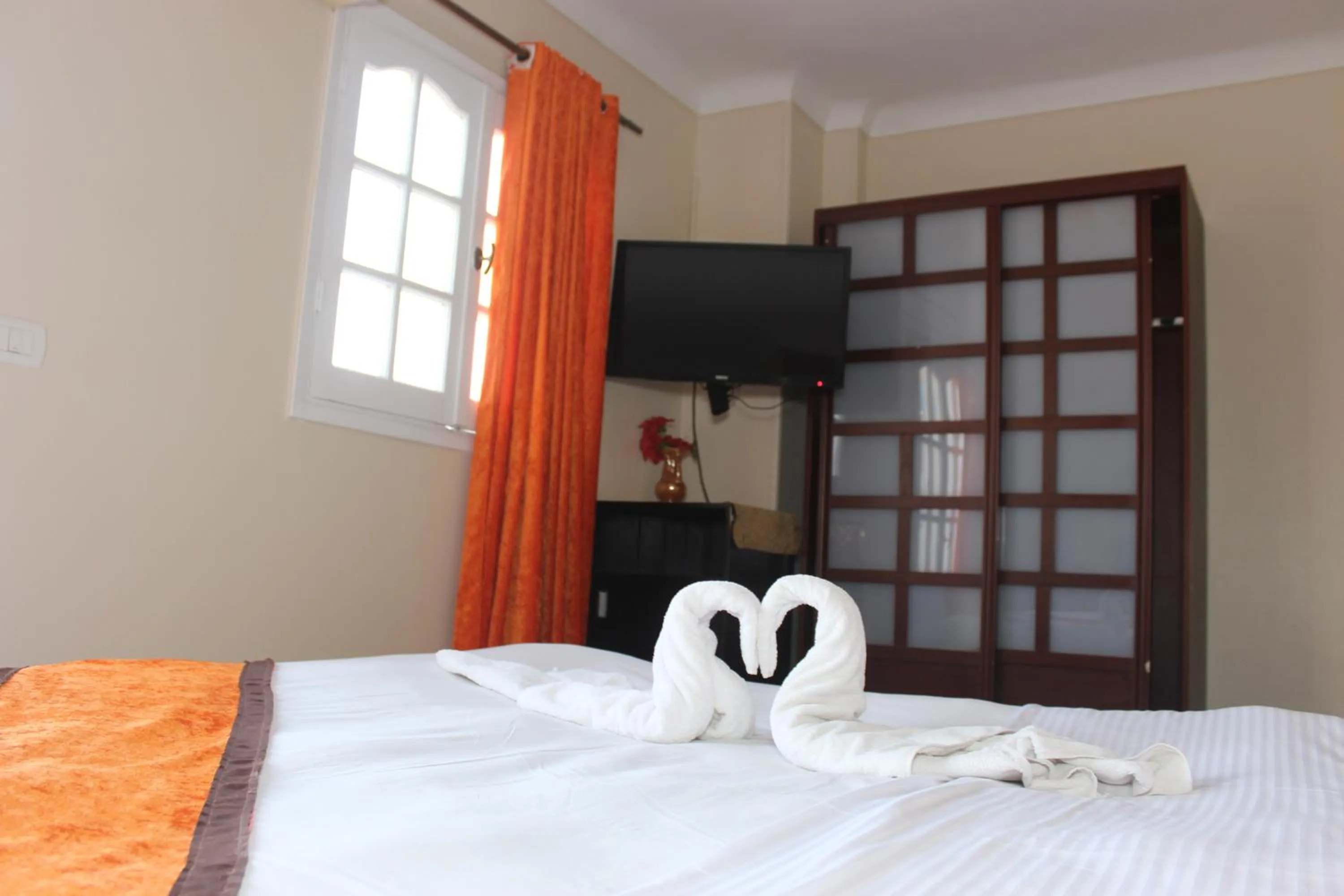 Bed in Osiris Hotel Cairo