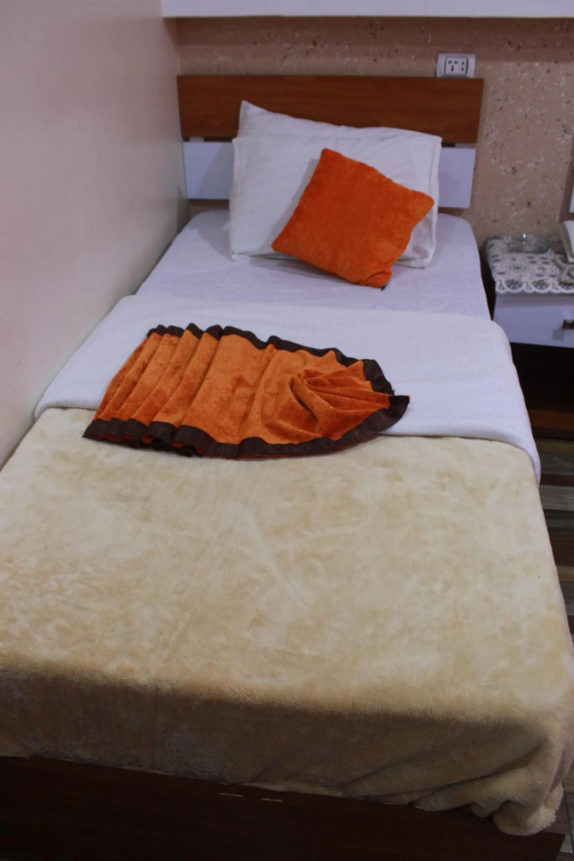 Bed in Osiris Hotel Cairo