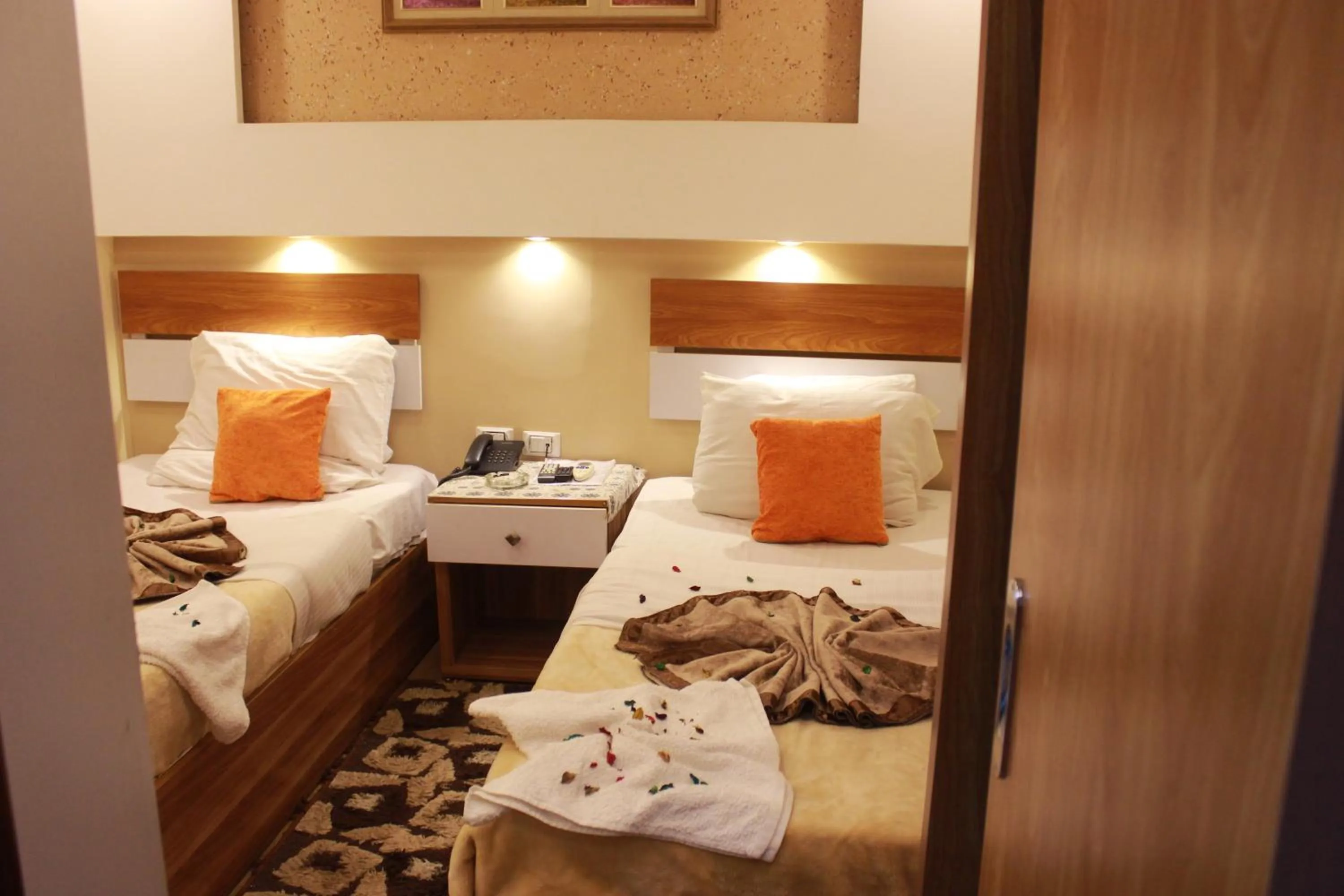 Bed in Osiris Hotel Cairo