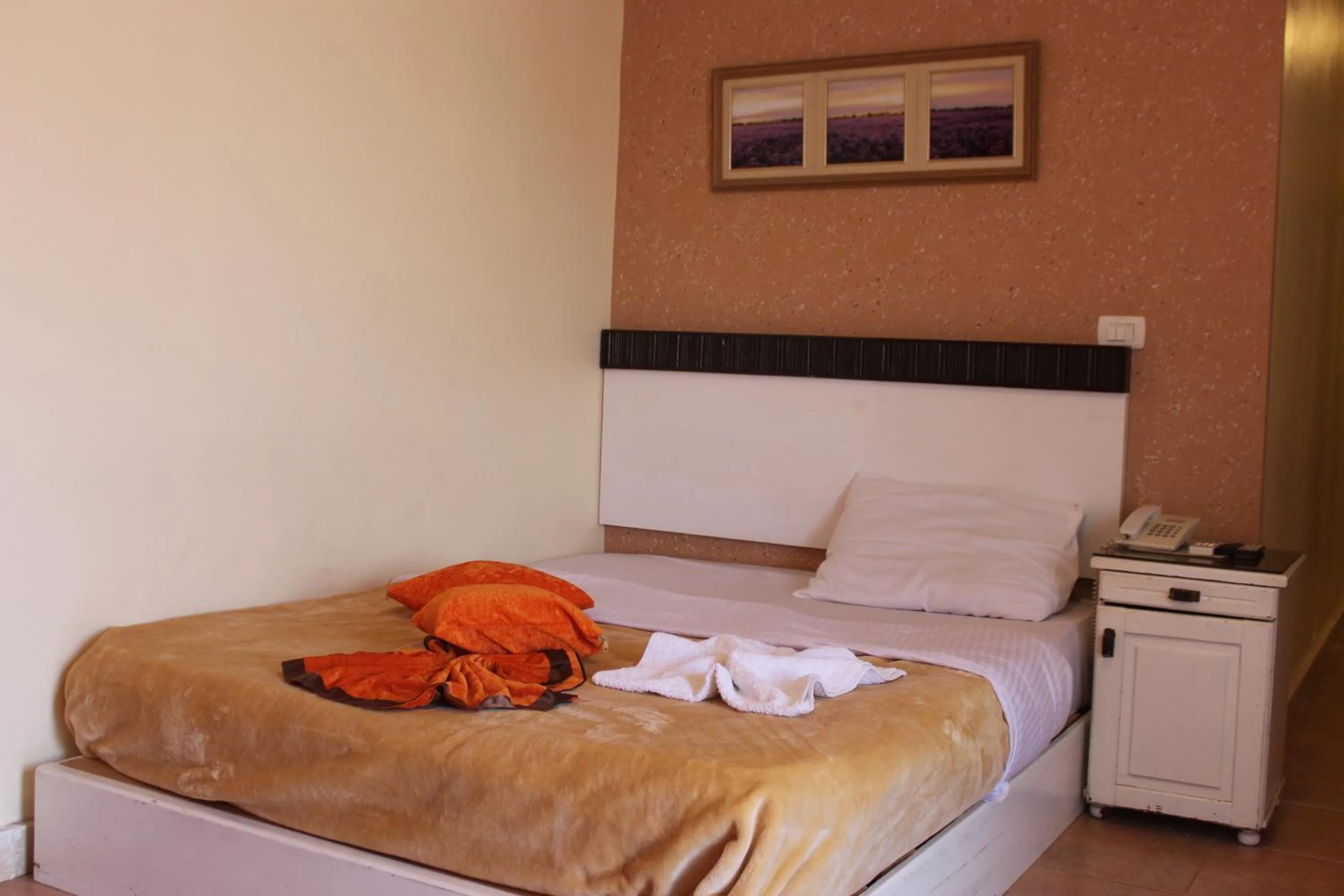 Bed in Osiris Hotel Cairo