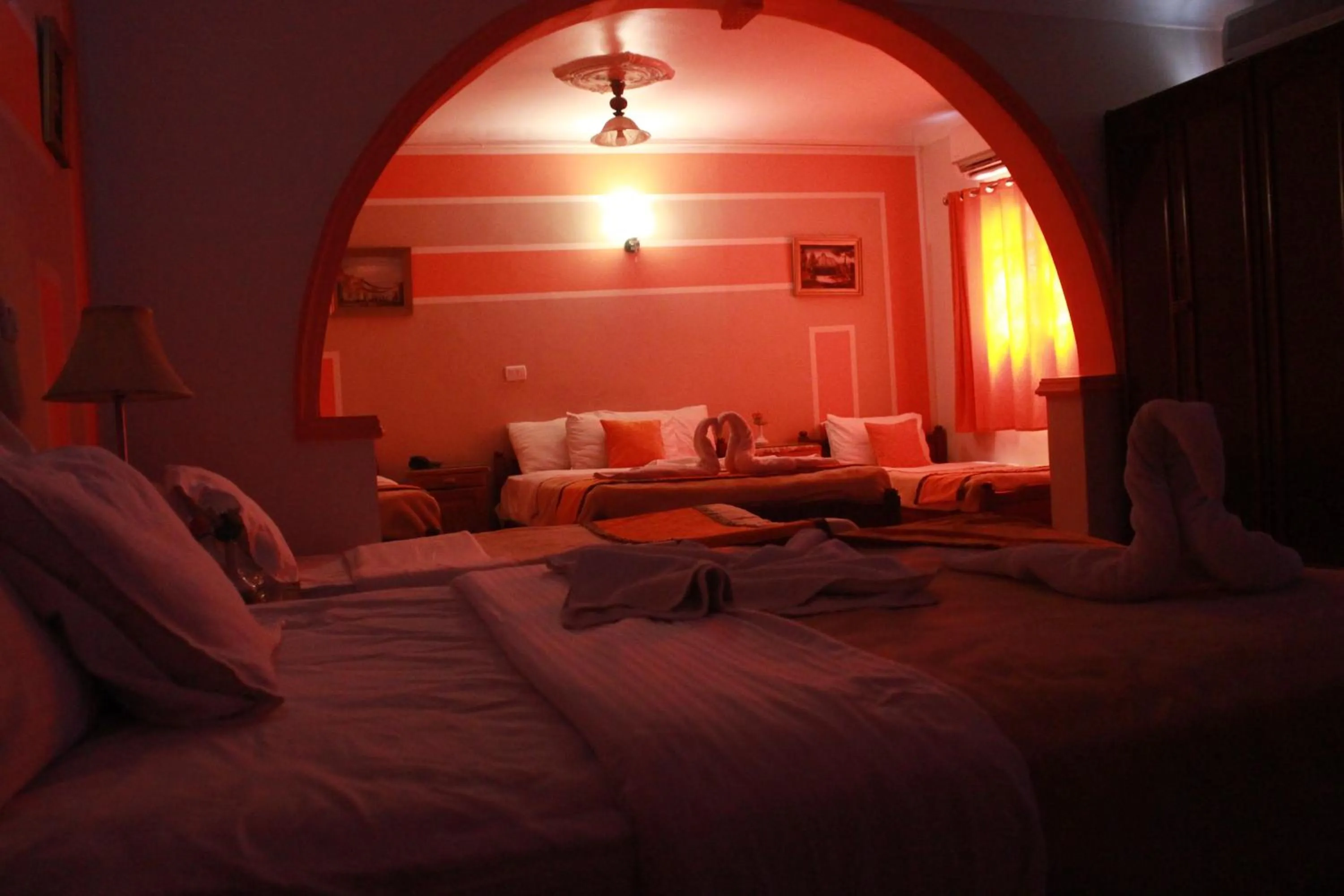 Bed in Osiris Hotel Cairo