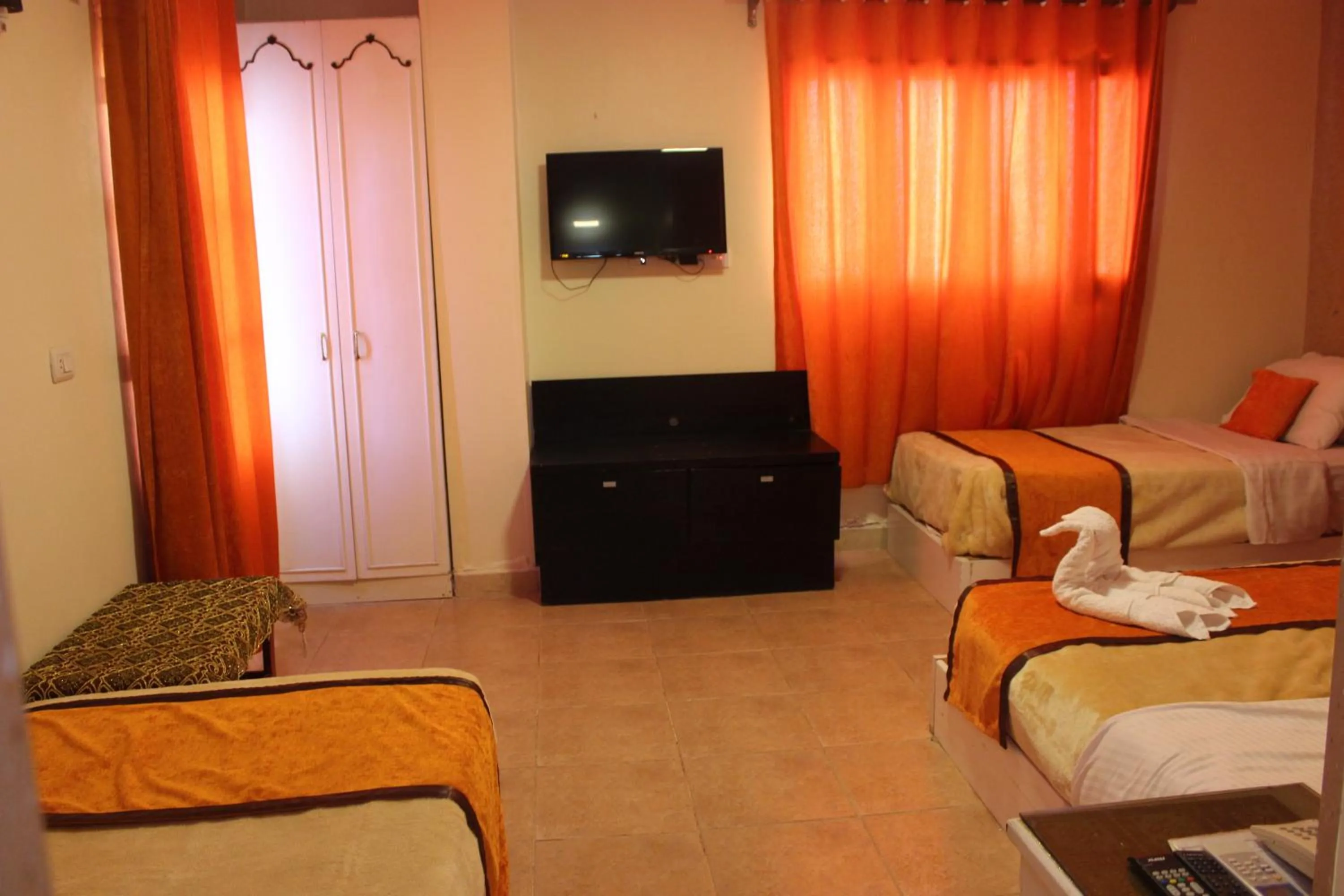 Bed in Osiris Hotel Cairo