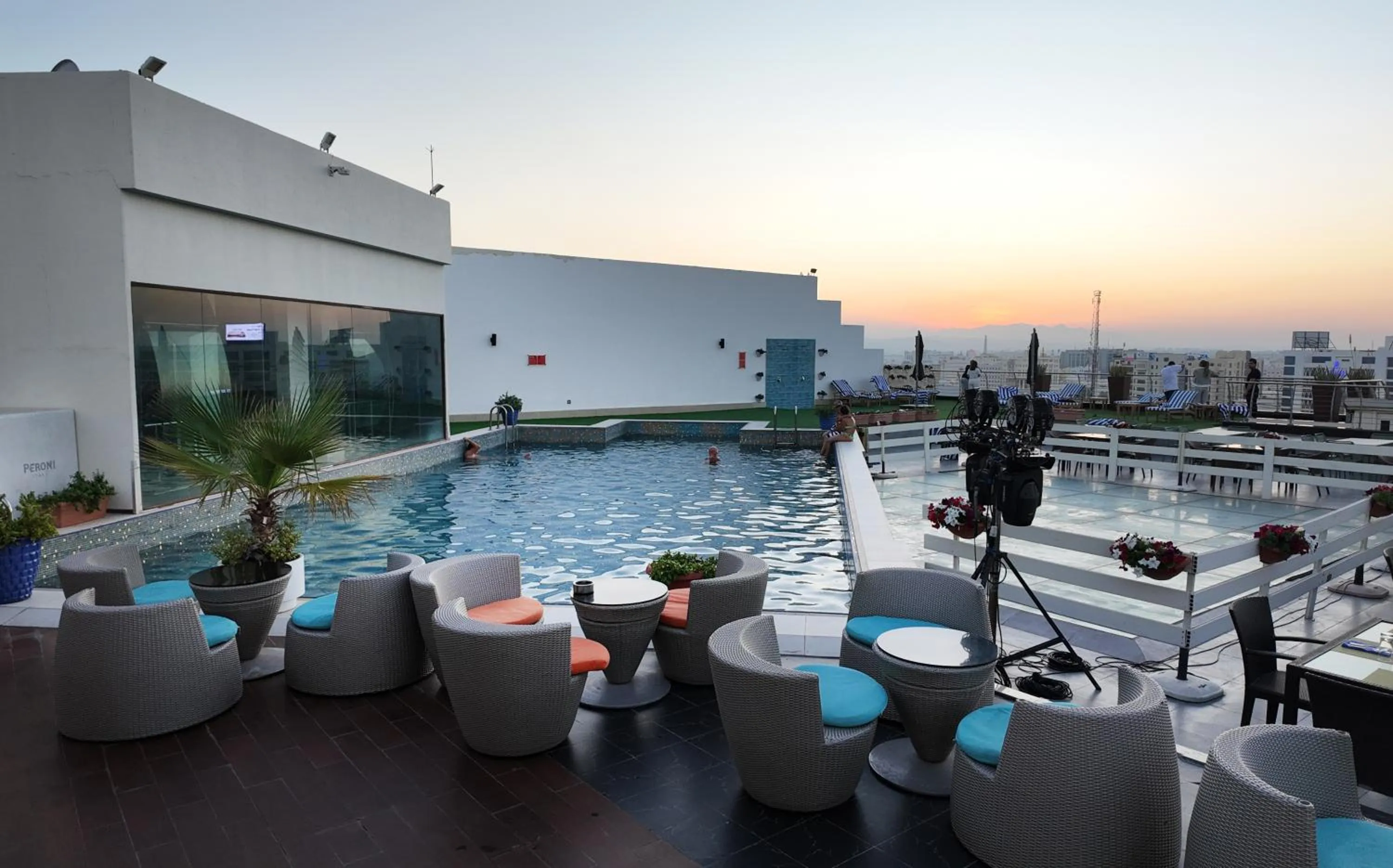 Swimming pool in Golden Tulip Muscat