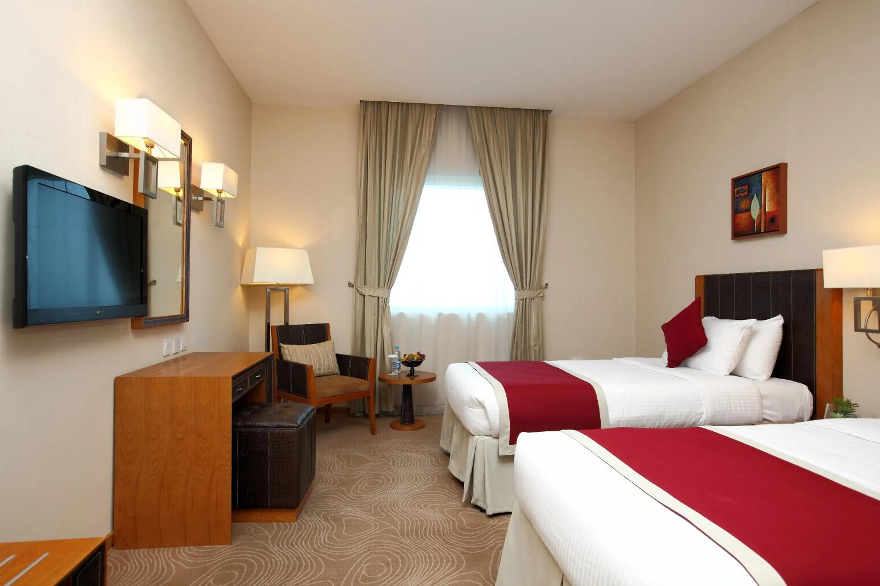 Bed in Mena Hotel Al Jubail