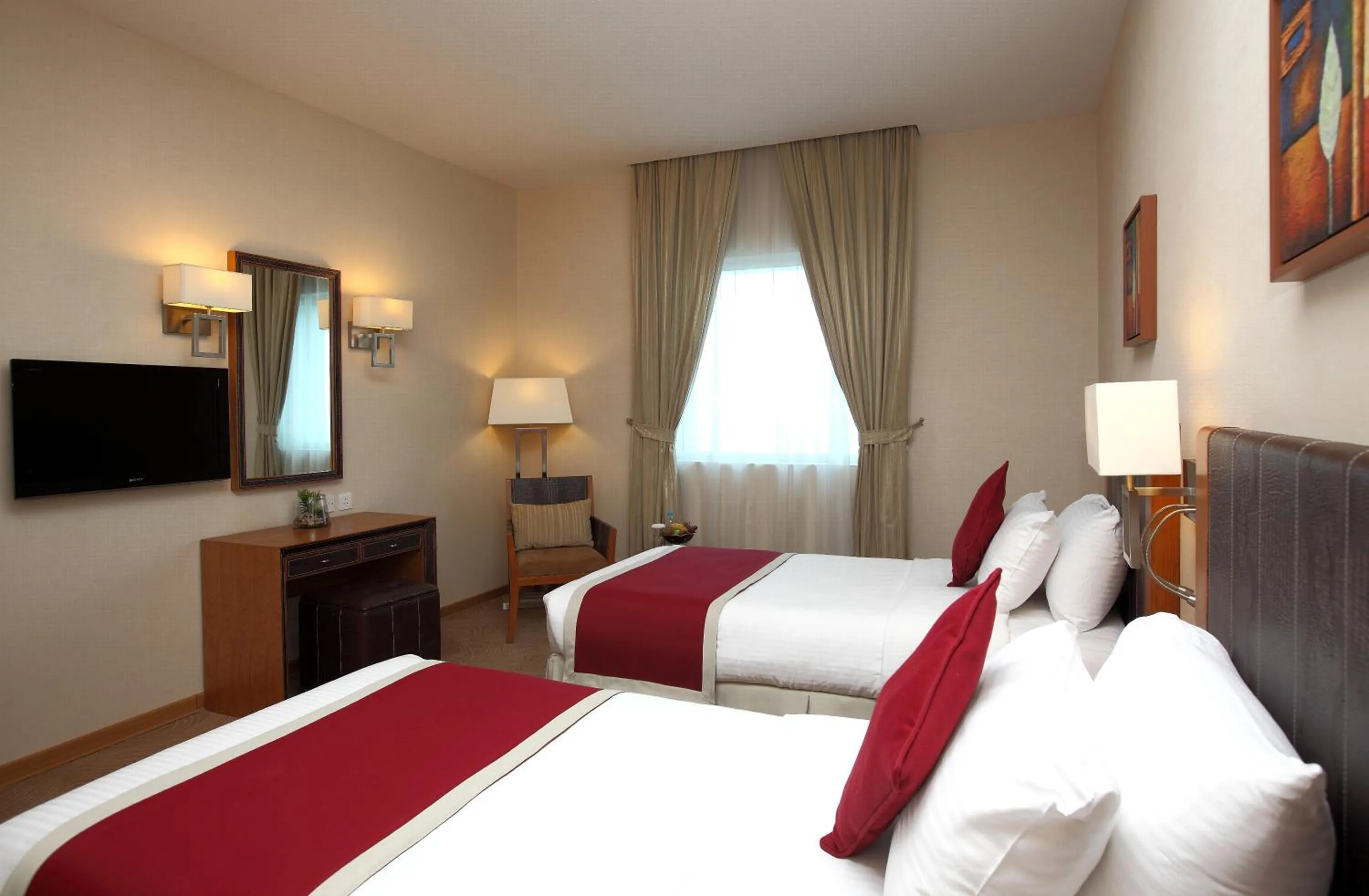 Bed in Mena Hotel Al Jubail