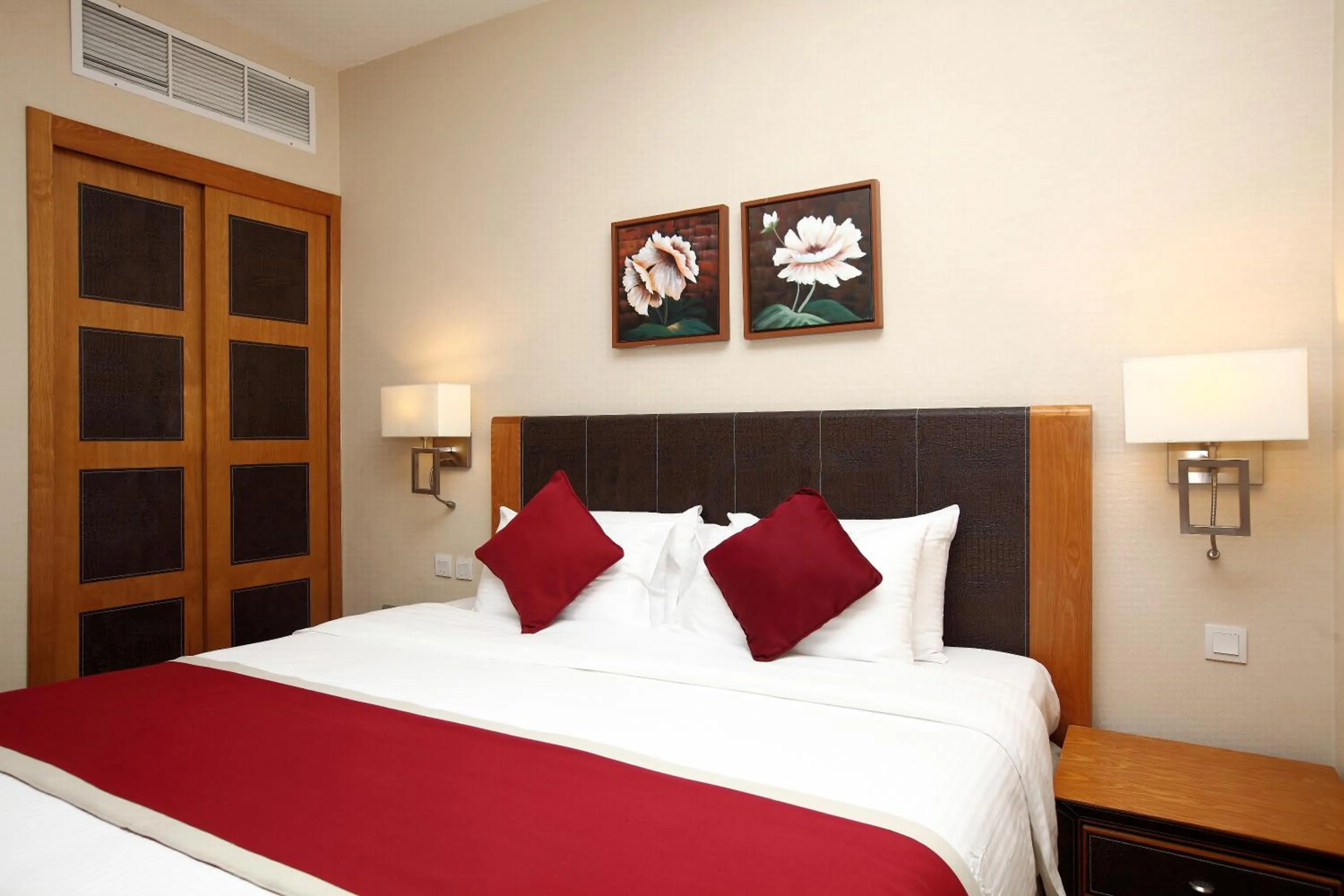 Bedroom, Bed in Mena Hotel Al Jubail