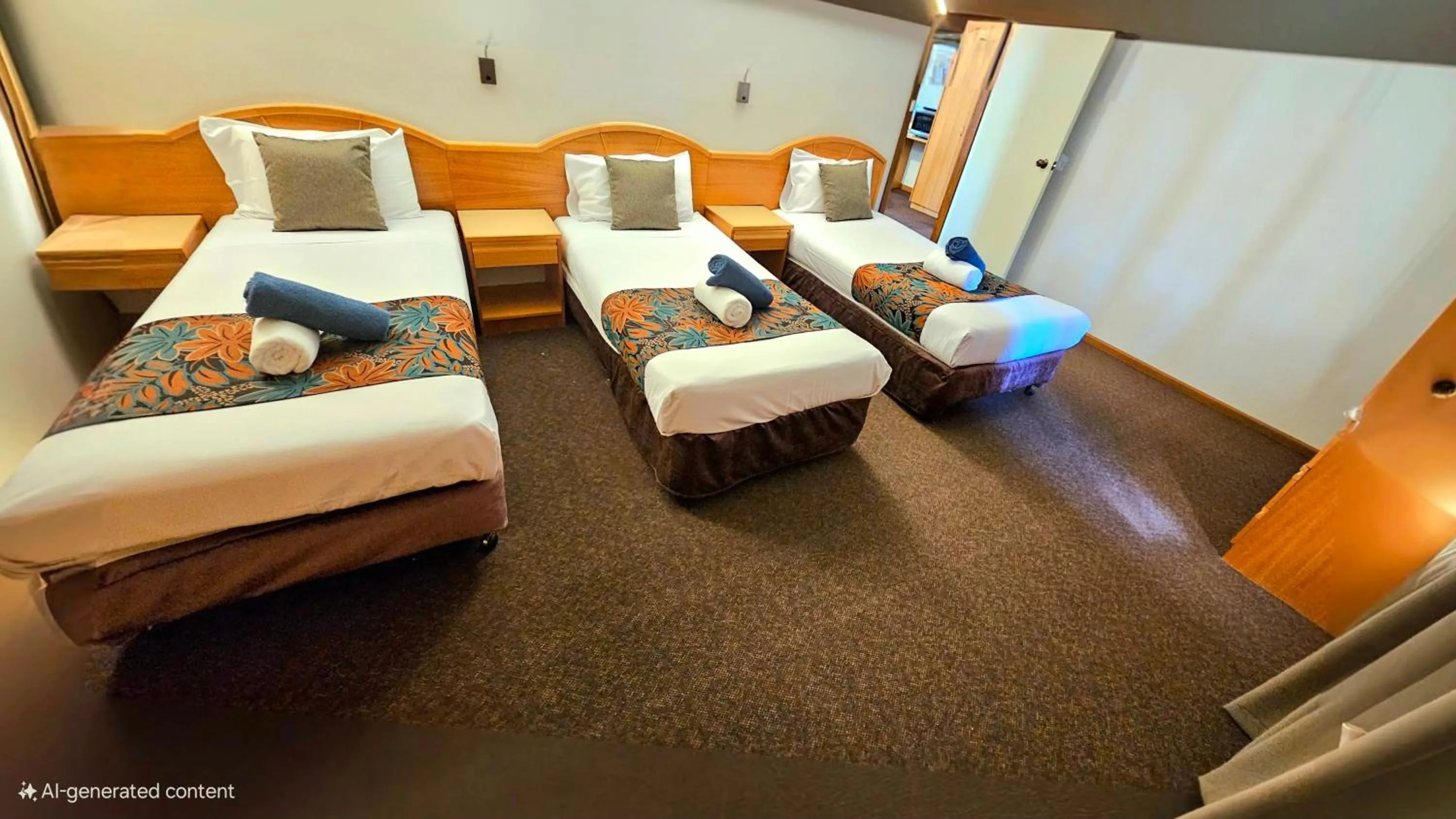 Photo of the whole room, Bed in Hilltops Retreat Motor Inn