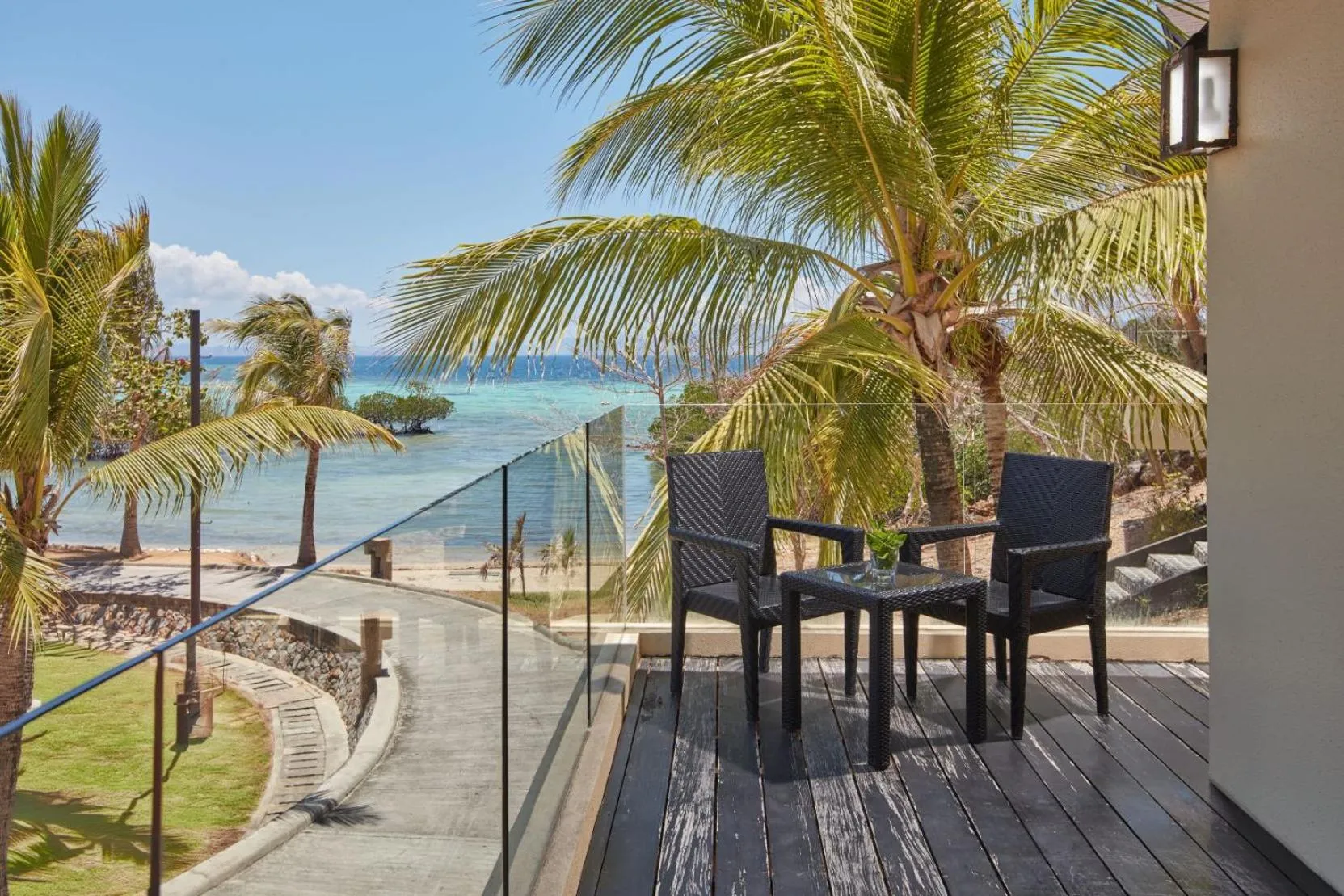 Balcony/Terrace in Two Seasons Coron Island Resort
