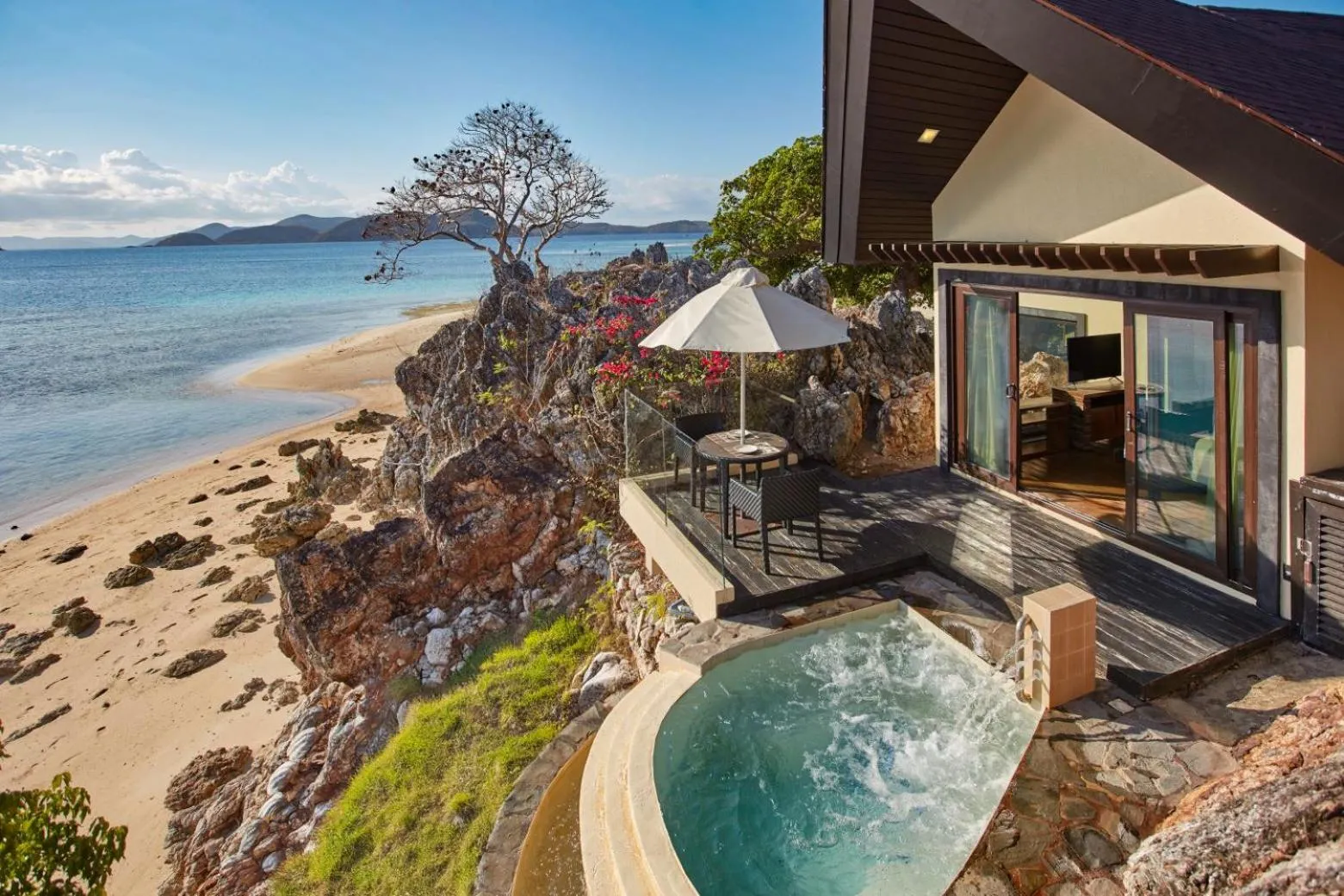 Facade/entrance in Two Seasons Coron Island Resort